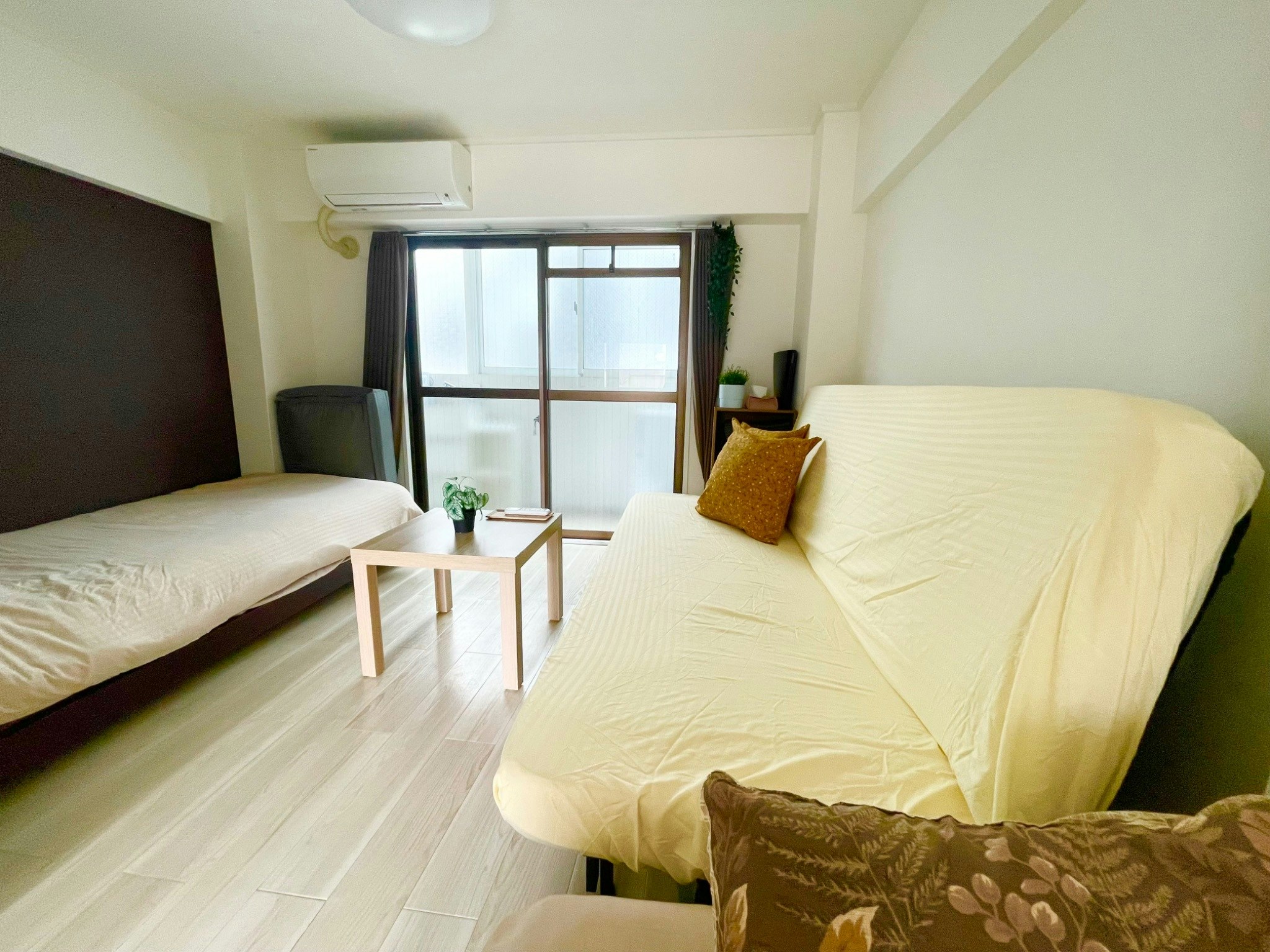 新大阪202 都心からアクセス抜群!JR新大阪駅徒歩8分!ワンルーム!最大5名宿泊可能!