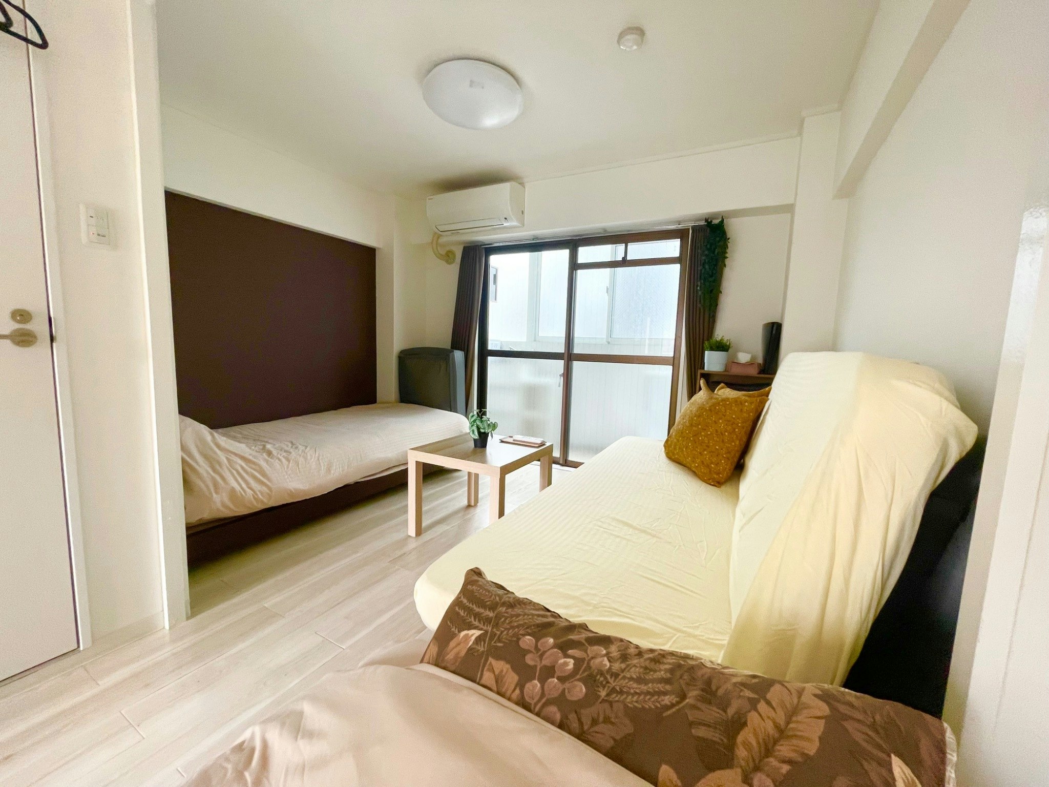 新大阪202 都心からアクセス抜群!JR新大阪駅徒歩8分!ワンルーム!最大5名宿泊可能!