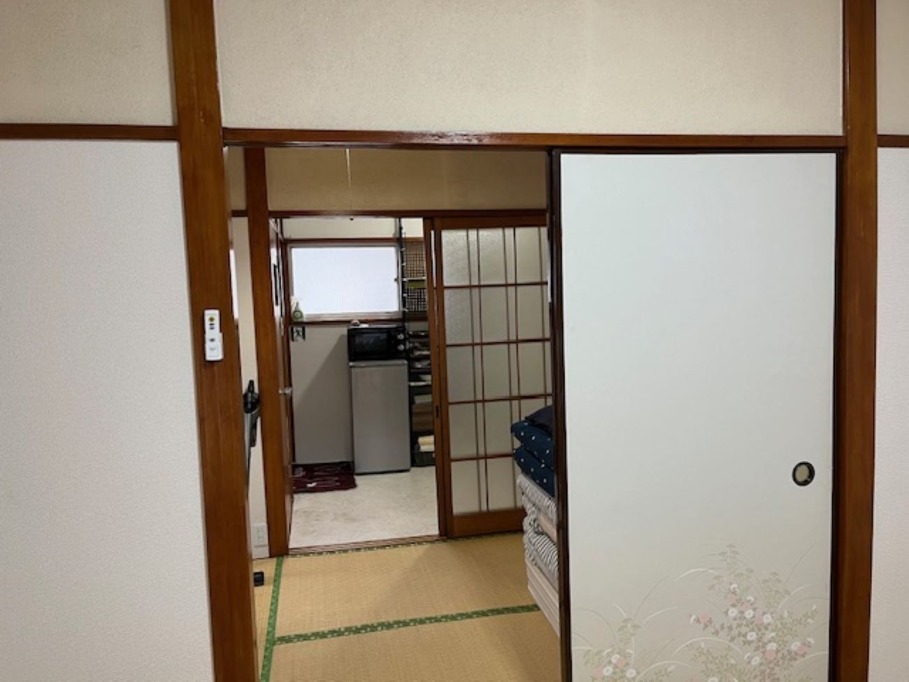 (202号) 2部屋(6+3畳) 布団