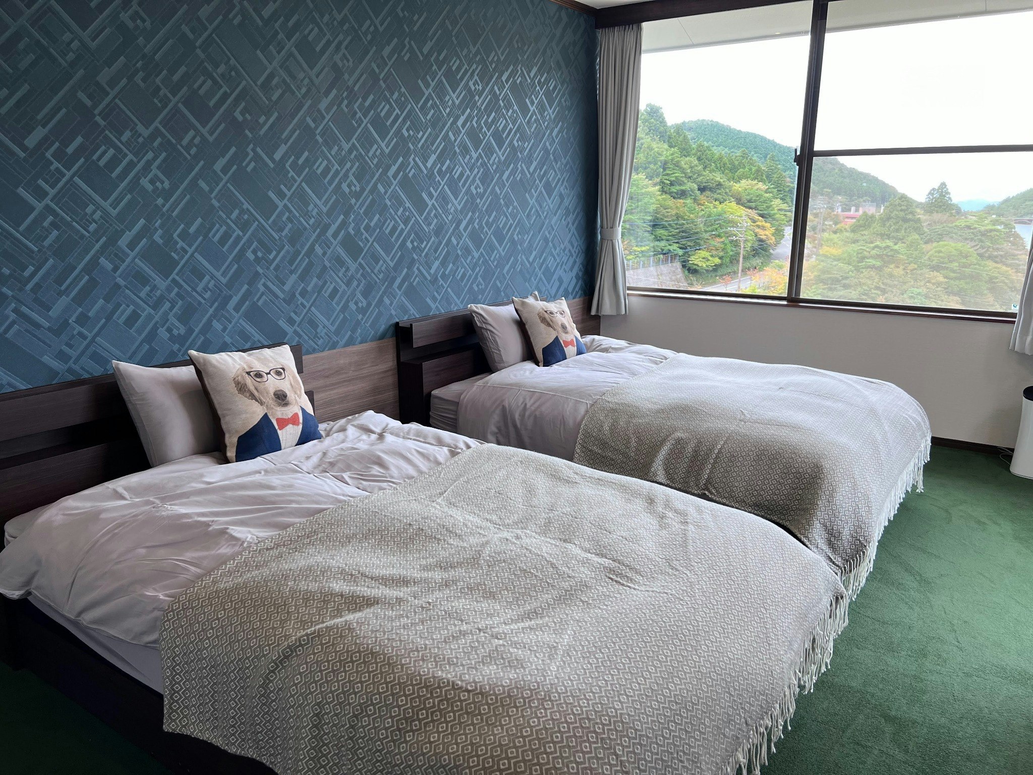 【素泊まり・連泊】雲仙の特等席で暮らす。展望バス&バルコニー付 / ワークラウンジ無料【禁煙】