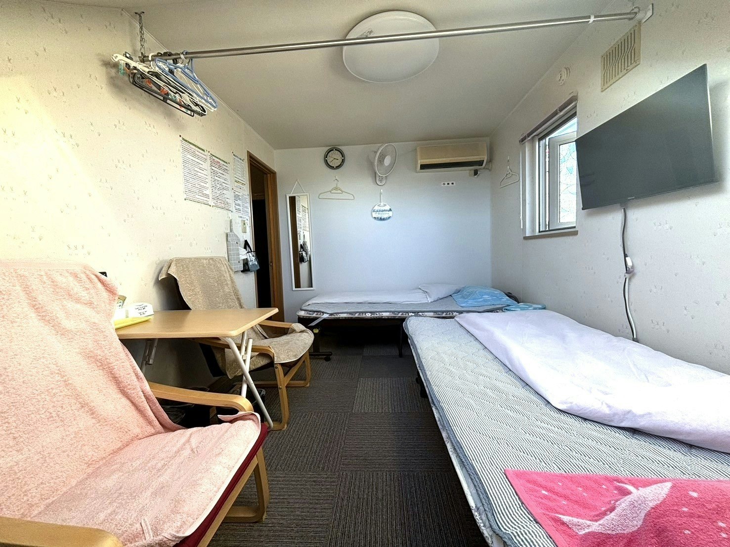 ツインルーム203号室(12m2)禁煙・駐車場無料
