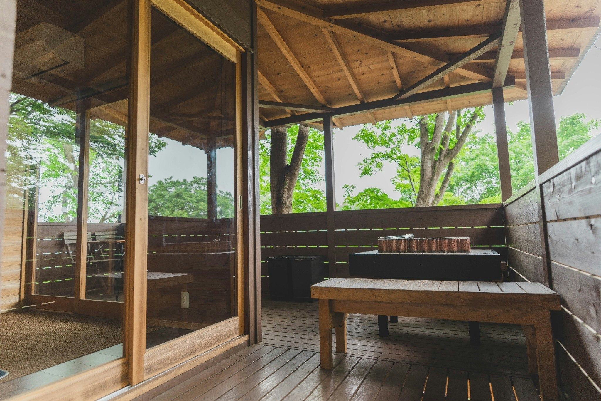 お部屋から雲海が見えるロフト付きコテージ