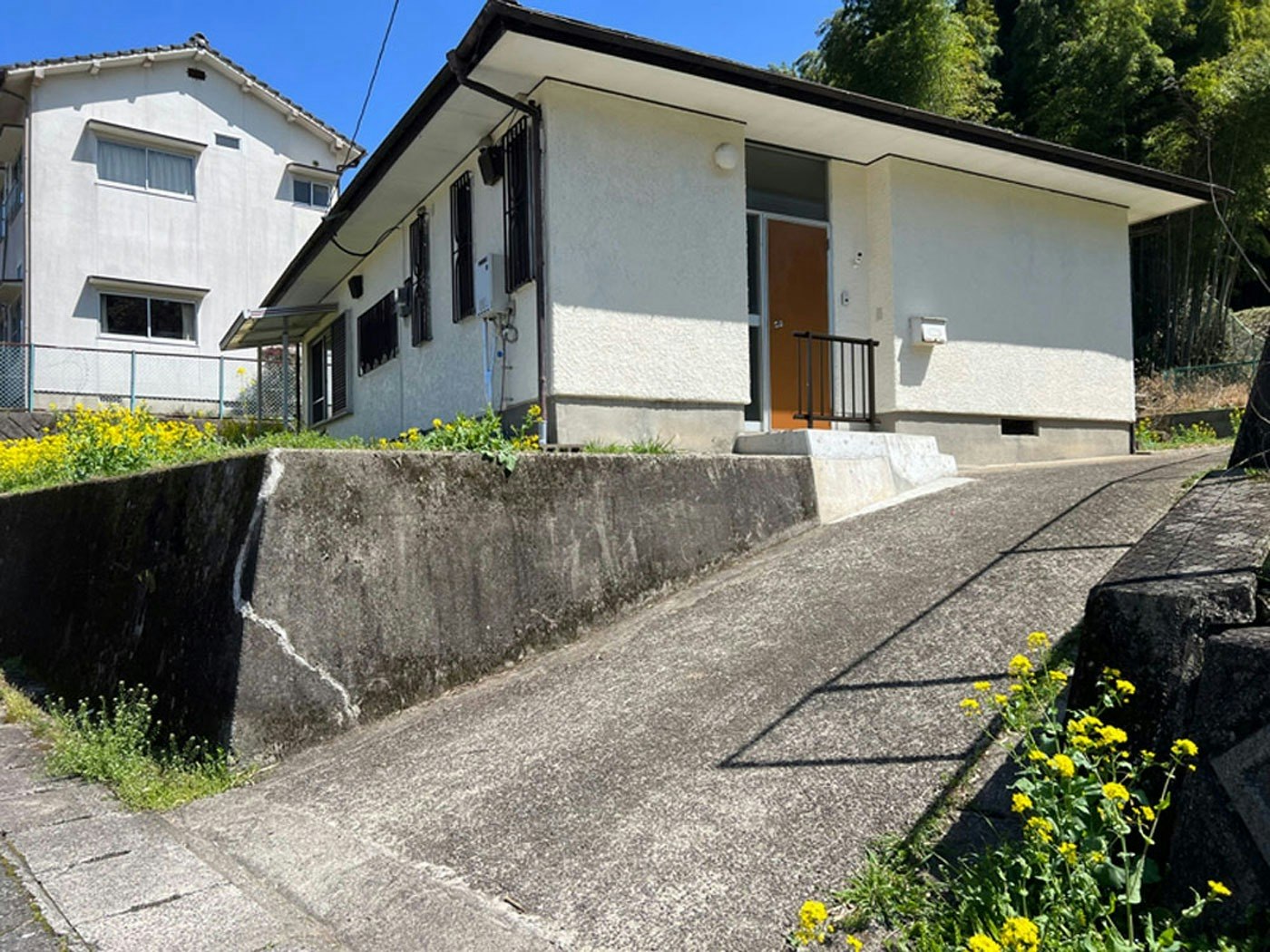 日当たり良好な一軒家、ICより7分、8名様