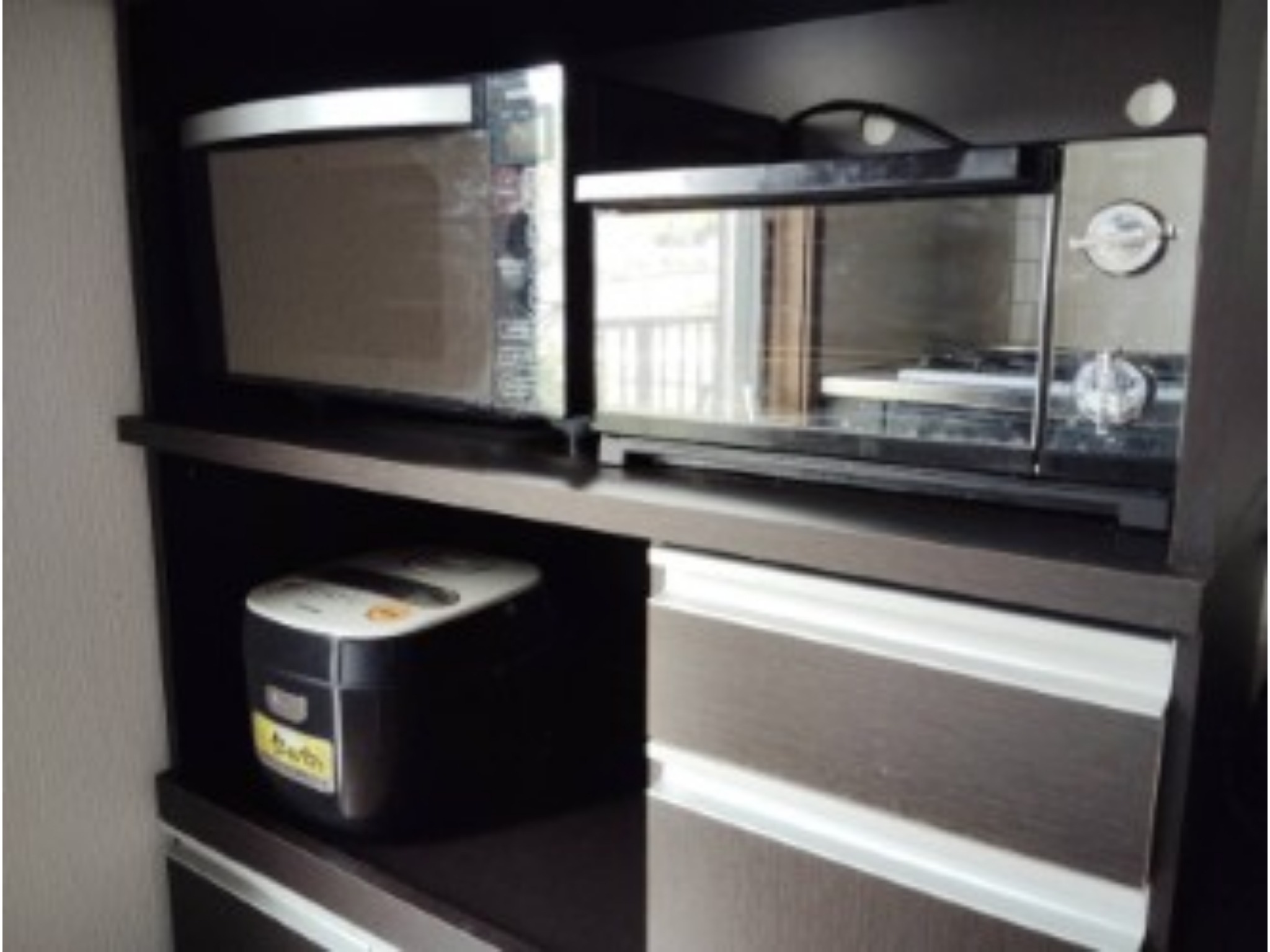 電子レンジ・トースター・炊飯器