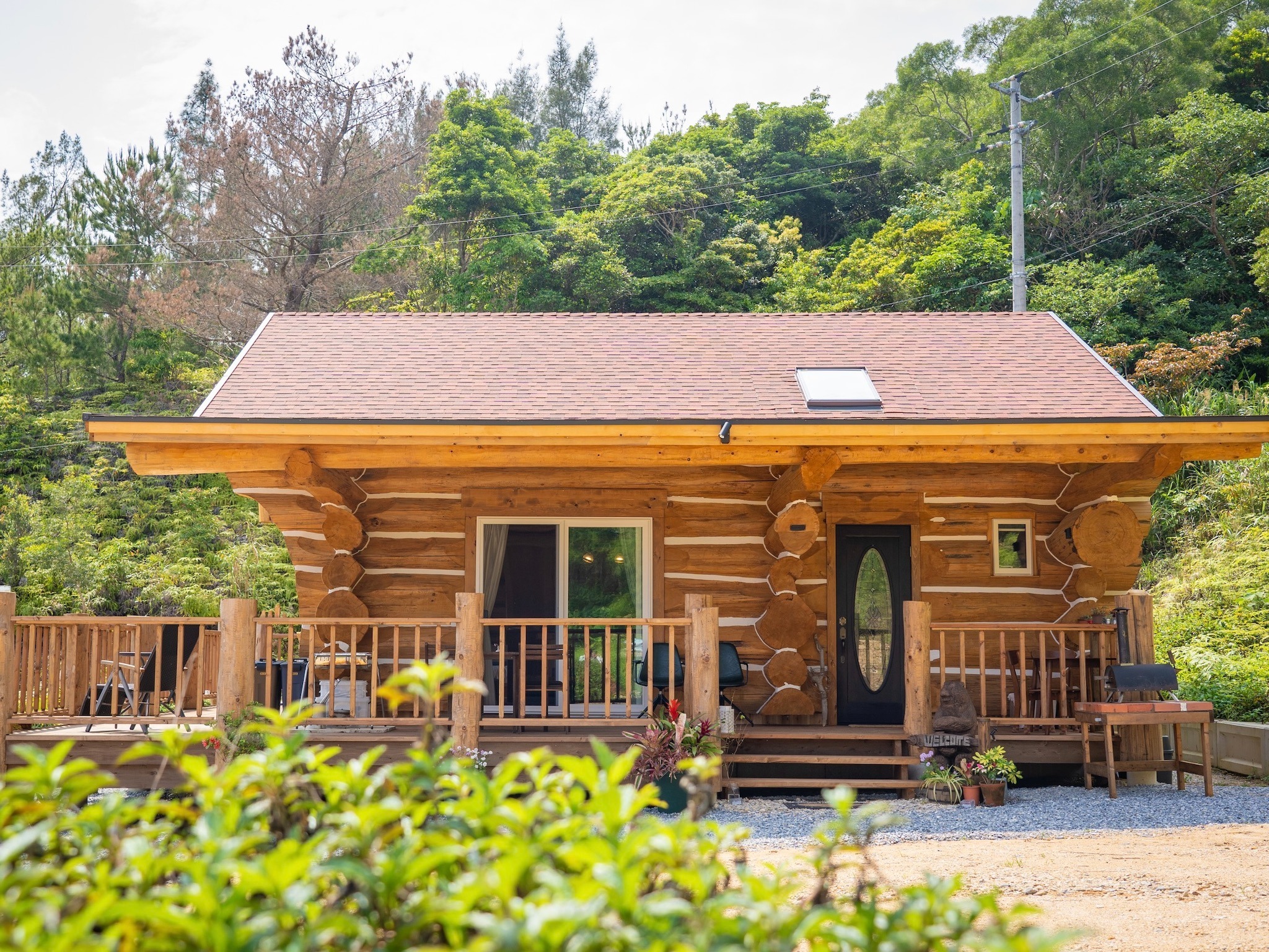 わらゆん家 - 本格ログハウスの宿 わらゆん家 沖縄県 国頭郡 | Rakuten