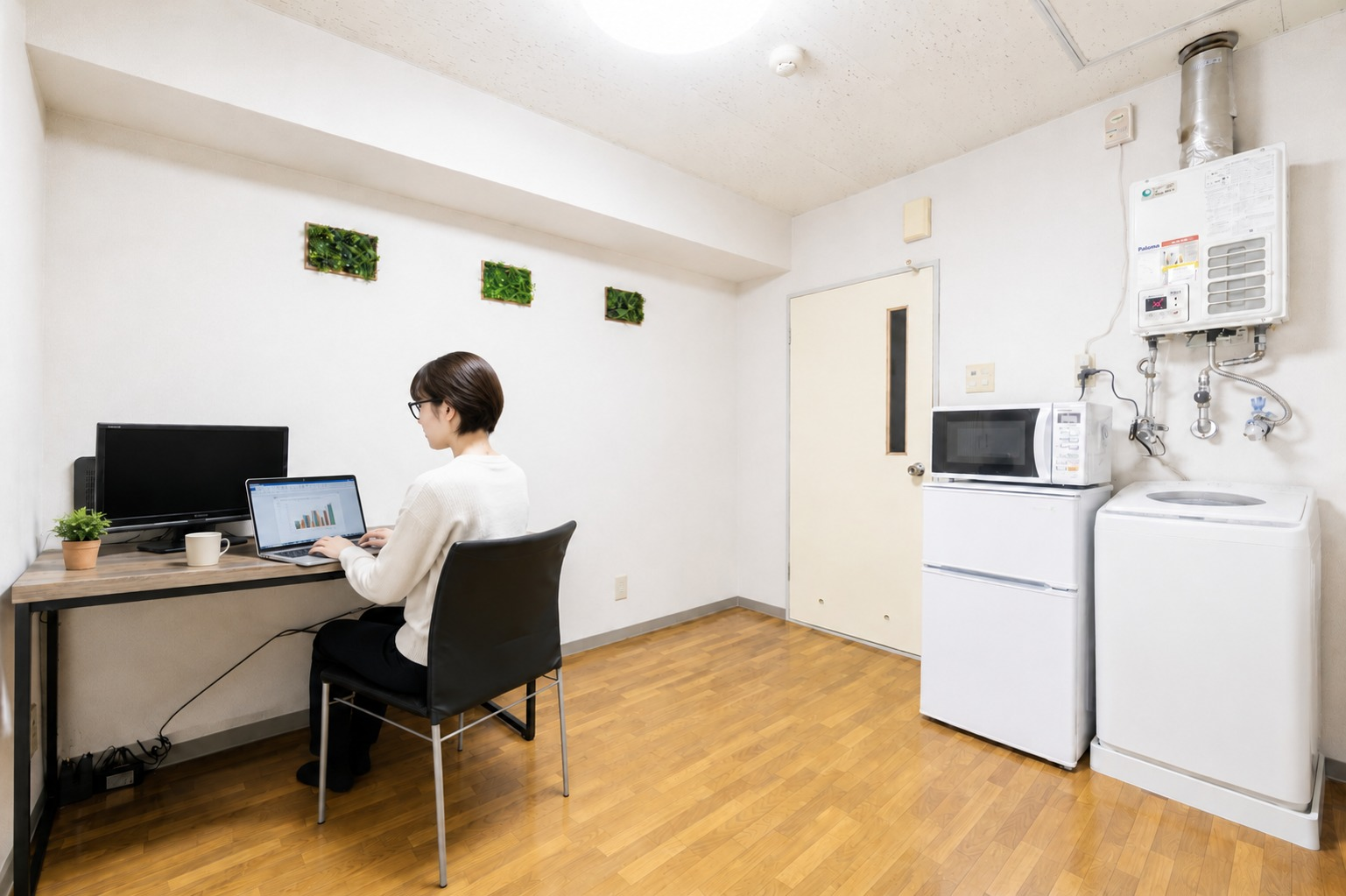 【楽天スーパーSALE】【ＪＲ札幌駅徒歩１０分】６０３号室、１ＤＫ、洗濯機、無料Ｗｉ