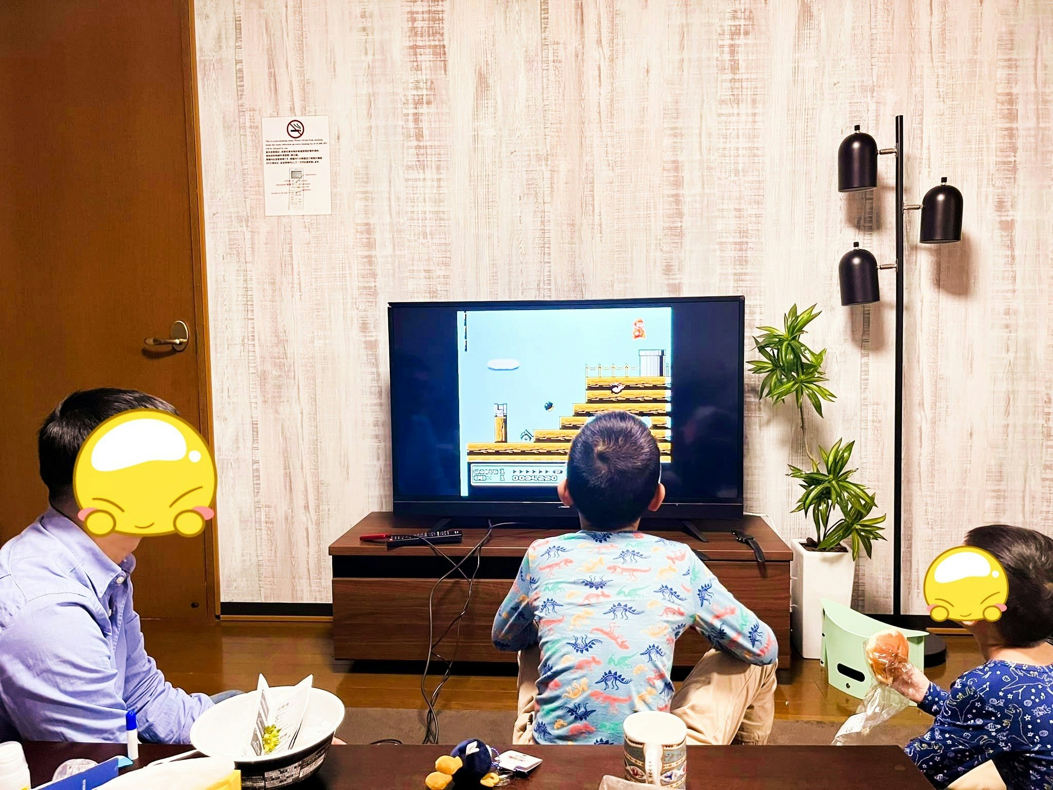 広々リビングルームのメゾネットタイプ!最大8名3寝室貸切宿!関空&なんば&梅田へ乗換なし!DT02