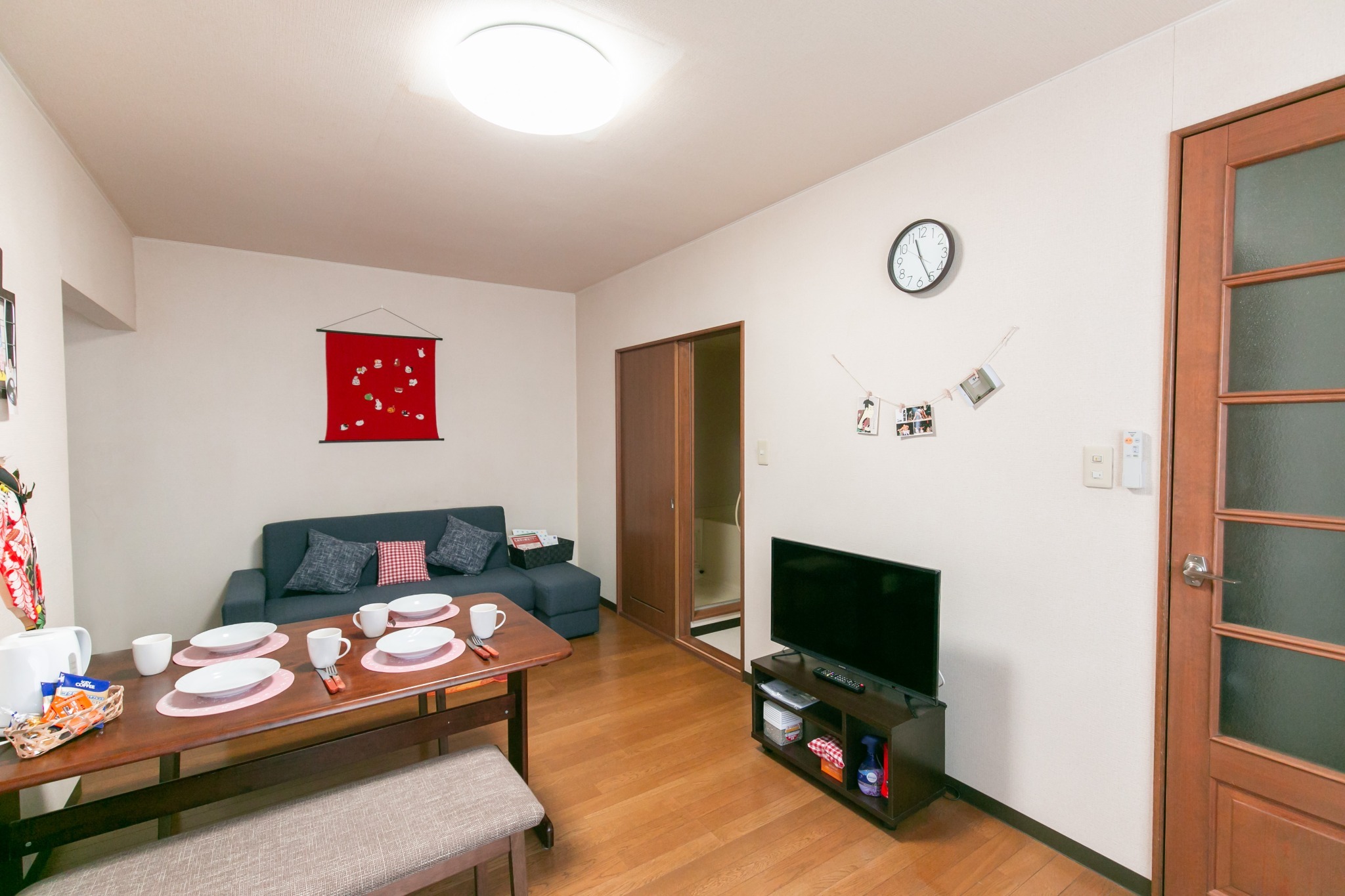 Type A 無料wifi/地下鉄で札幌駅まで7分最寄駅へ8分、空港バス停に近く高アクセス、最大5名