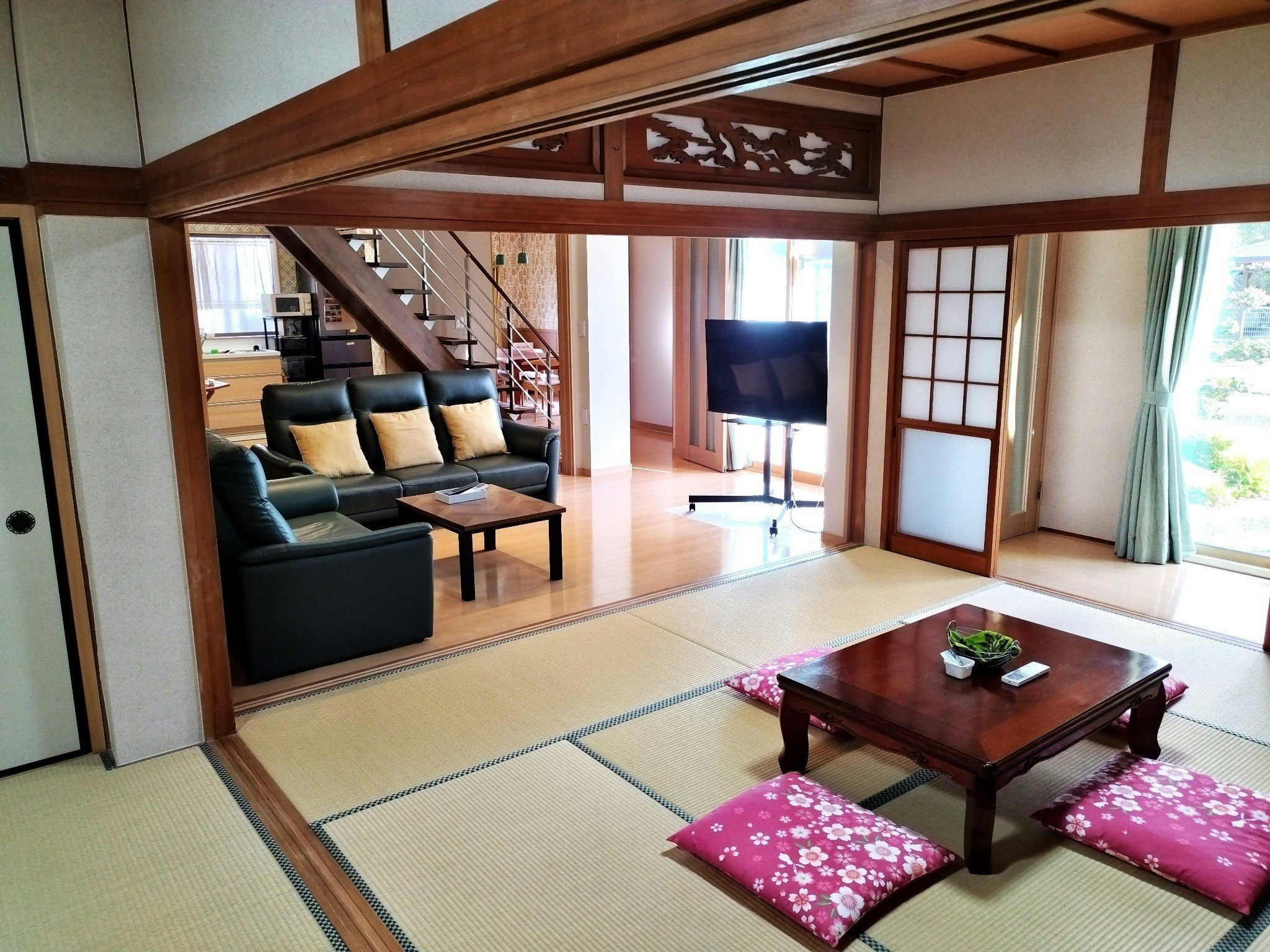 父母ヶ浜まで車18分、荘内半島海近く、敷地250坪の広い庭でBBQ&焚き火OK