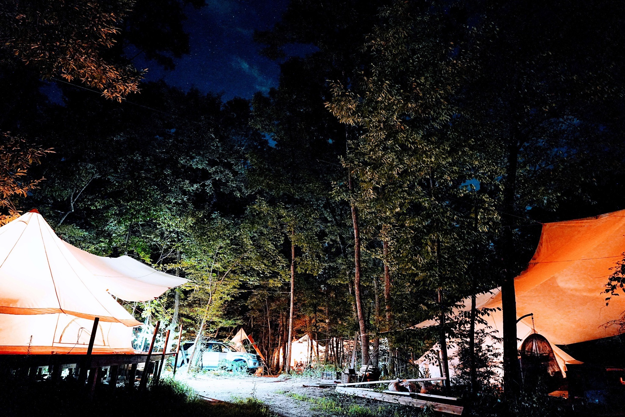Glamping Azumino BASE ポレキャン - 【宿泊2名~】BBQ食材&朝食付き