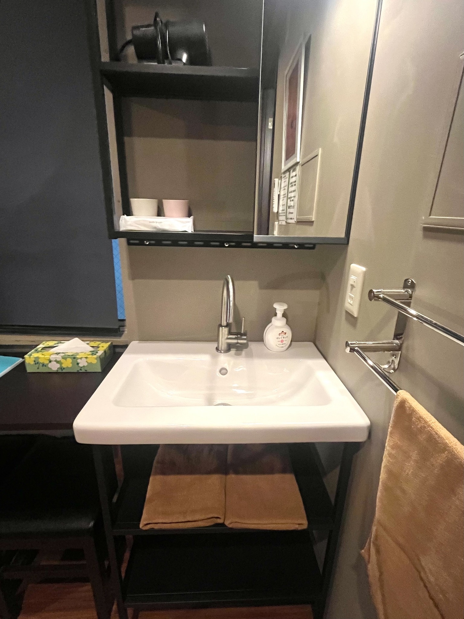 個室1名部屋(ロフトベッド)