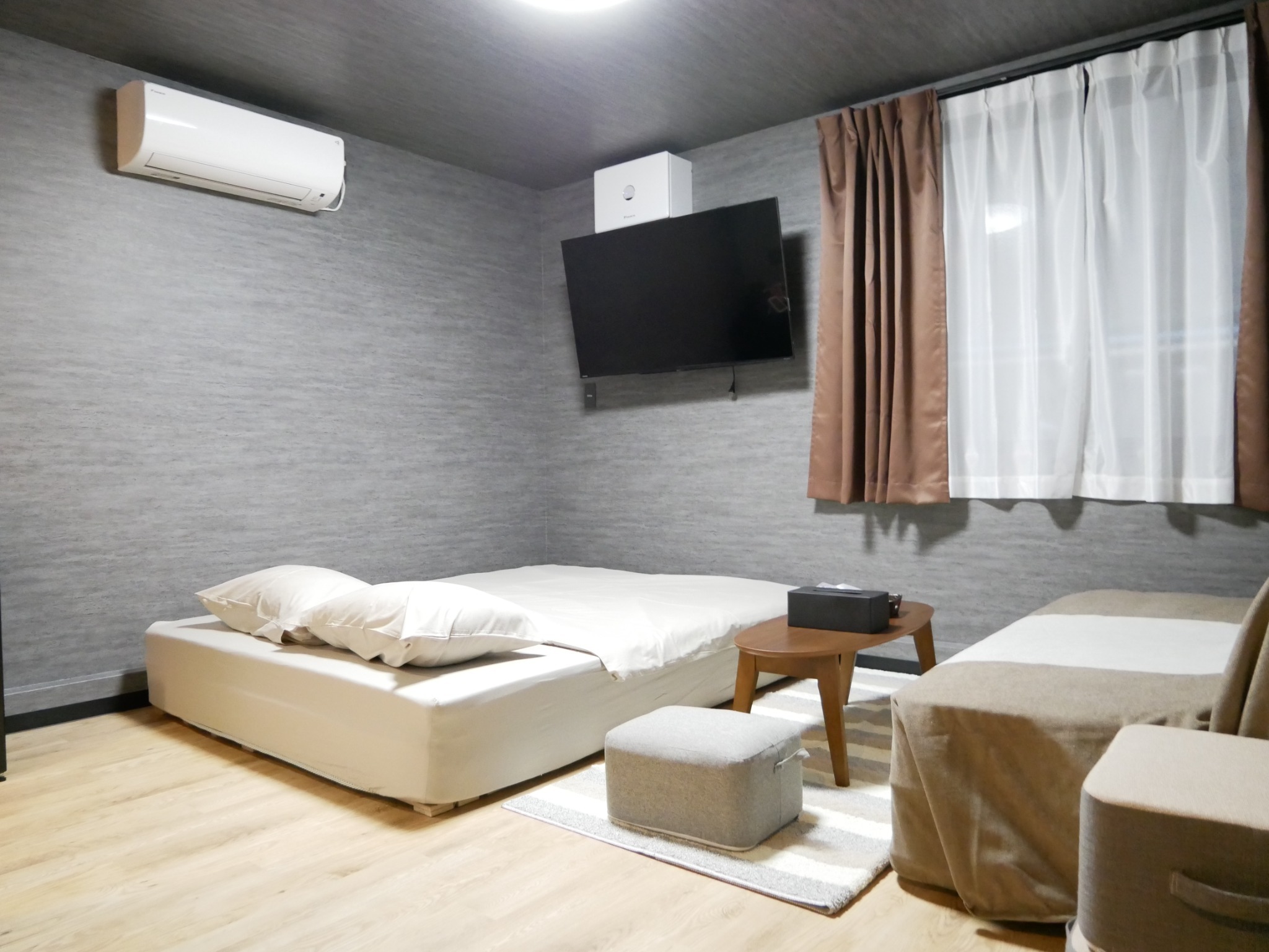 103室《 HOOD 宿+個室サウナ併設※別途料金》奄美市中心地にあり繁華街へもアクセスしやすい