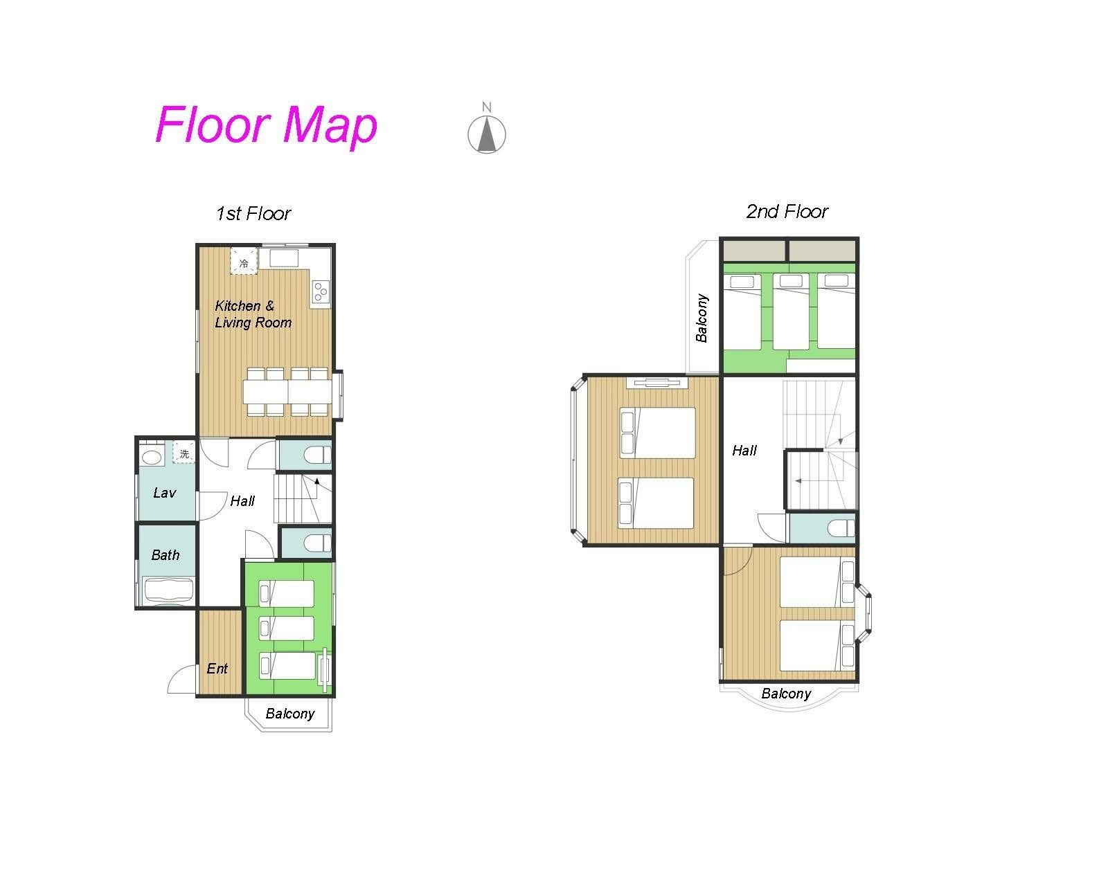  【NEW!】 15PPL/110m2/4LDK/Near Ueno &Asakusa &Airpo