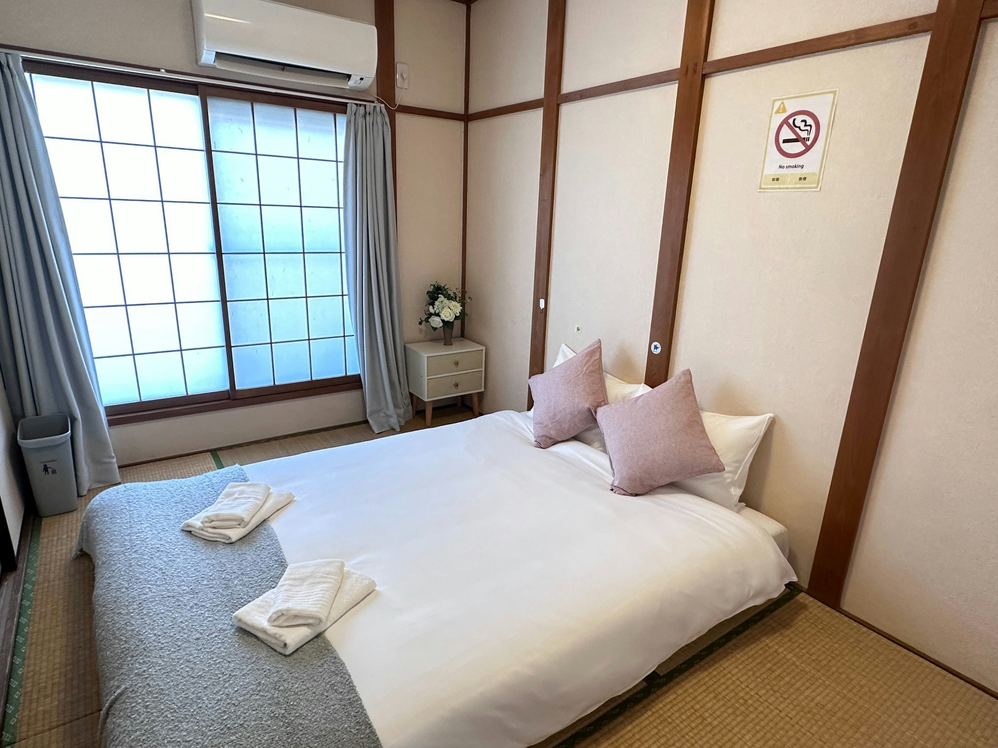 旅タイム・大今里南 千日前線今里駅徒歩2分 難波まで電車7分 4LDK 最大8人 トイレ2つ