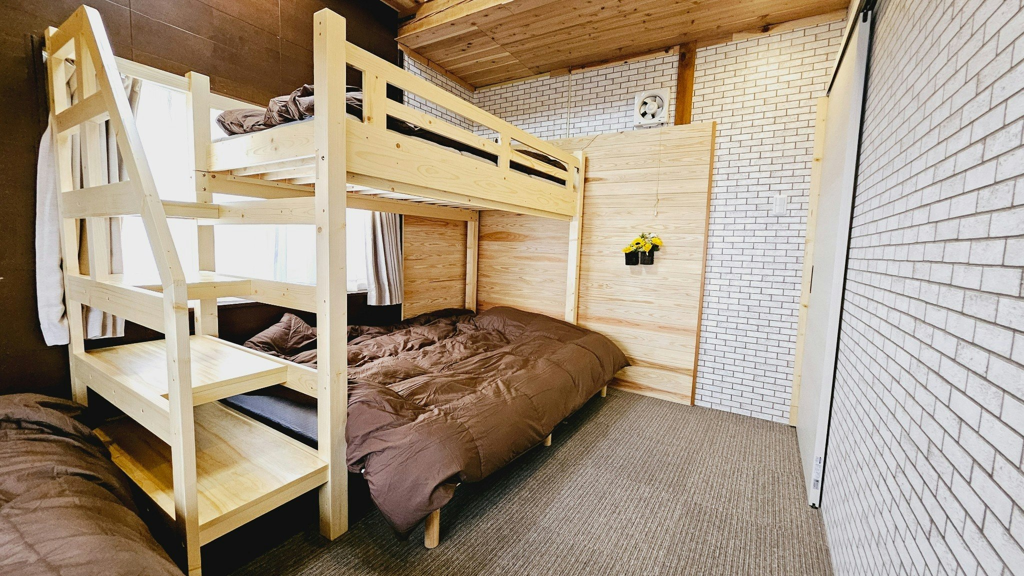 West-2F・ 2-bunk beds(2段ベッド),kitchen