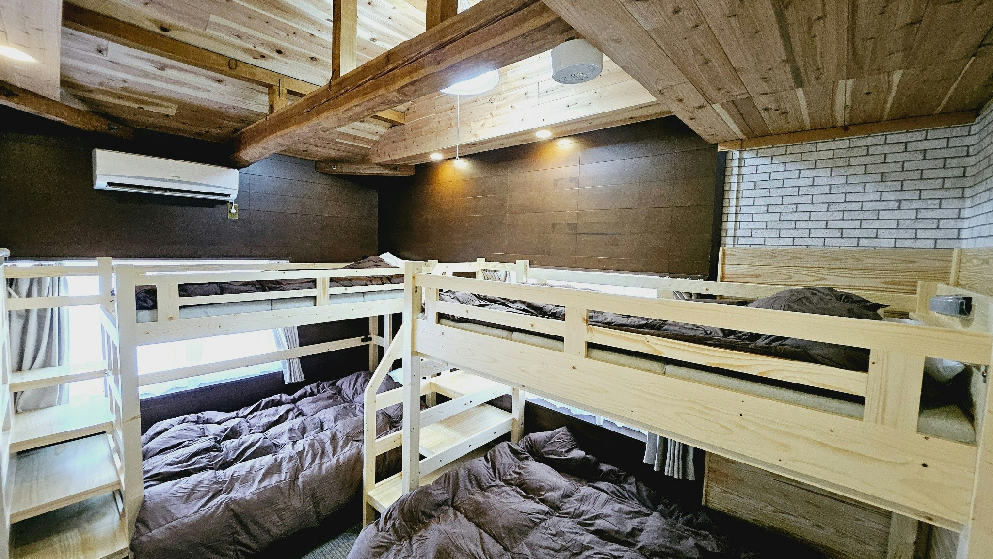 West-2F・ 2-bunk beds(2段ベッド),kitchen