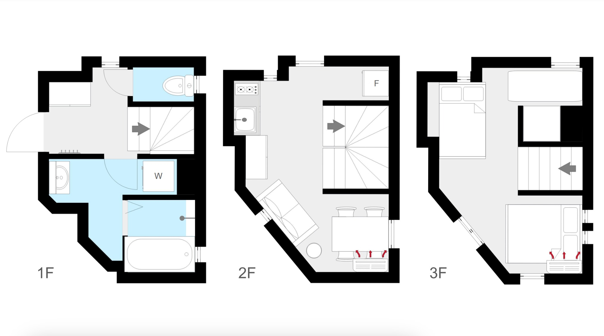 新築3階建て貸切りの都心宿泊 - 代々木・新宿への至近アクセス