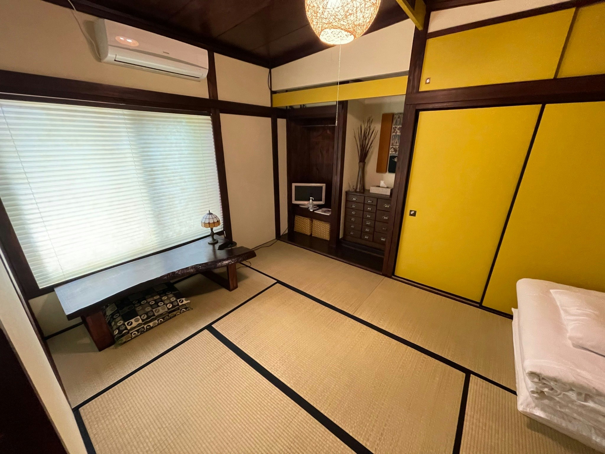 和室のお布団の部屋