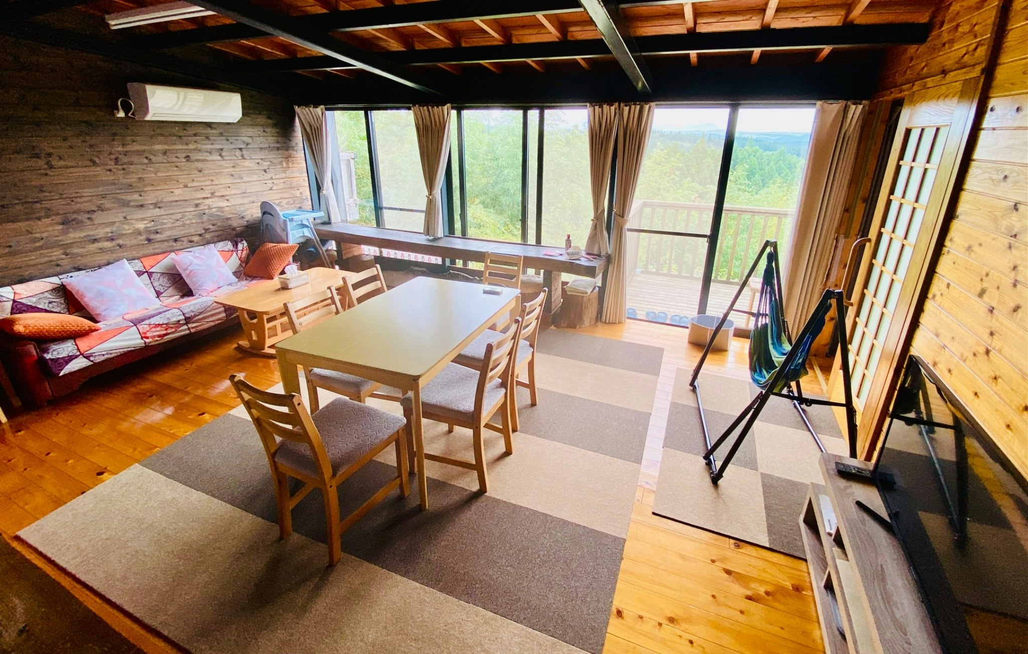 3寝室一棟貸切宿、最大9人宿泊可能