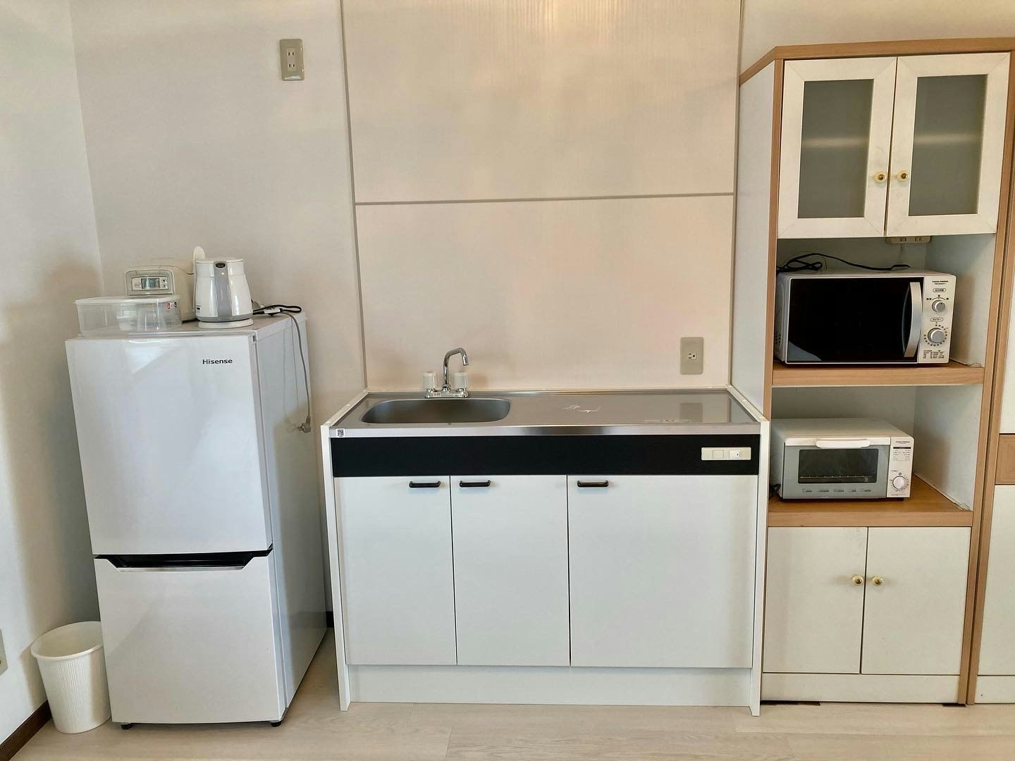 絶景のオーシャンフロント、夕日が目の前、アメニティ充実で長期滞在可能なスイートルーム