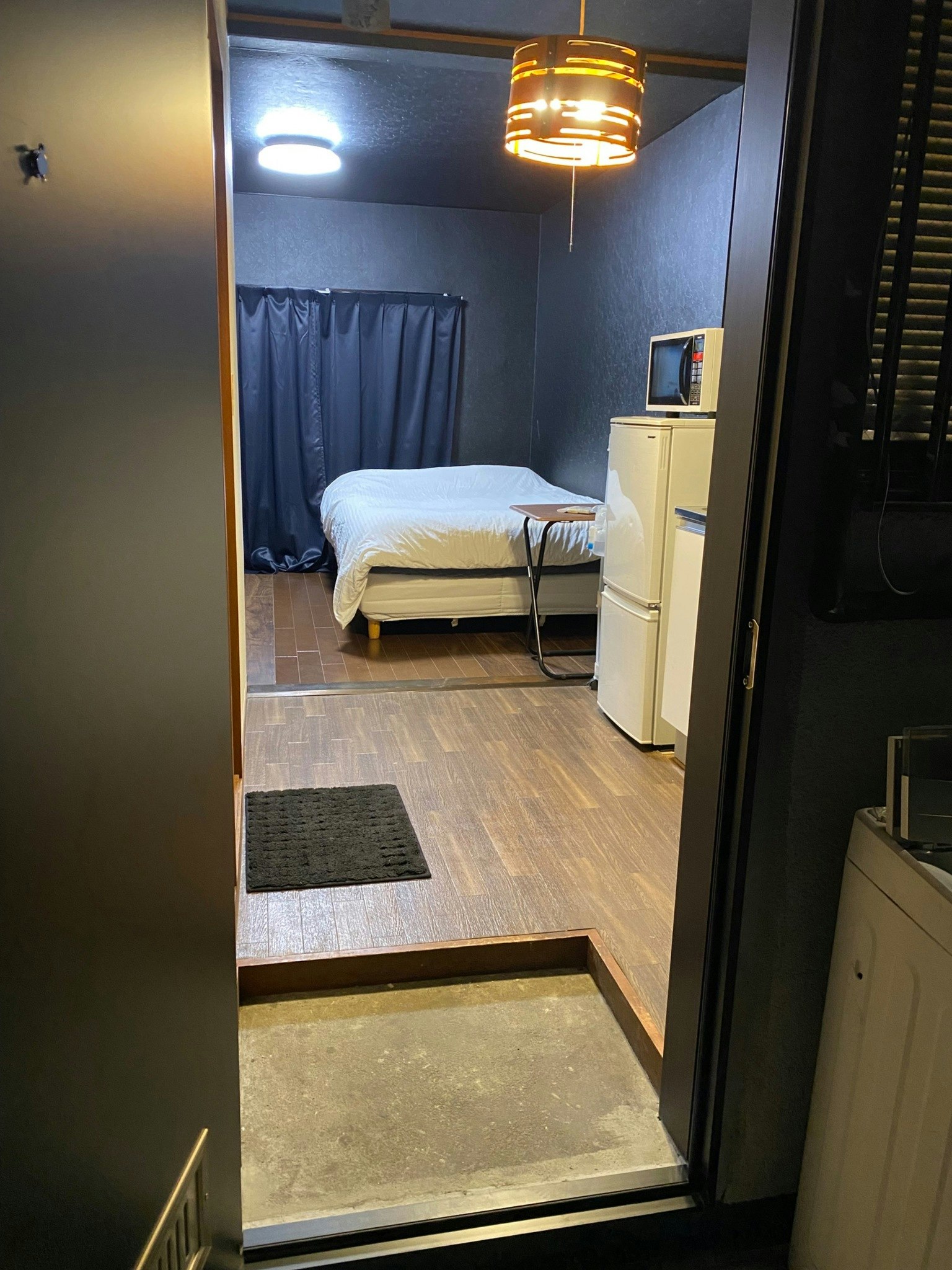 Retro203駐車場1階右側チェックアウト12時