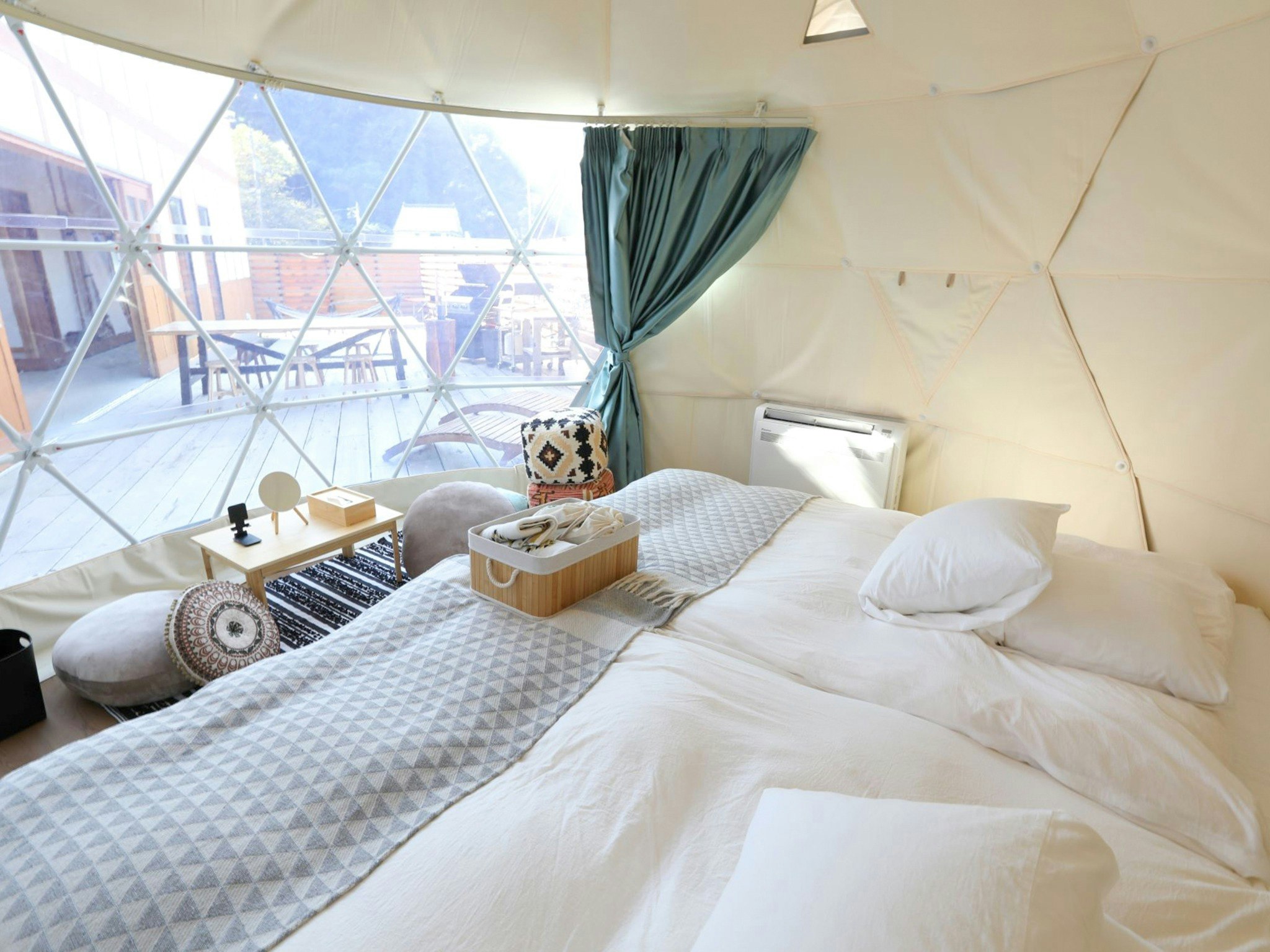 【ドームテントB(4名様)・素泊まり】食材の持ち込みOK!自由気ままなシンプルステイ