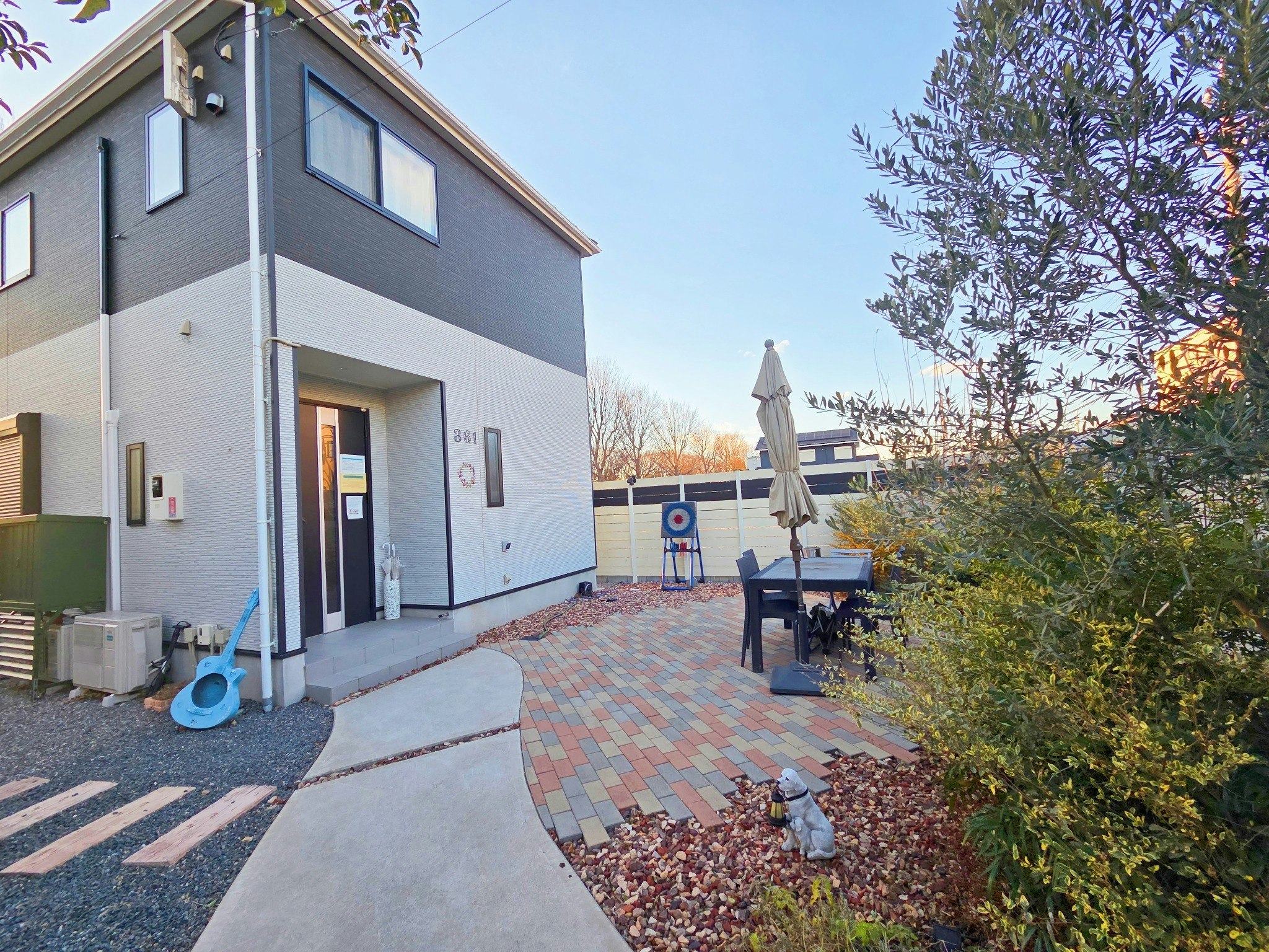 家族連れ等に最適な新築つくばガーデンハウス*一棟貸切チャオNo361*