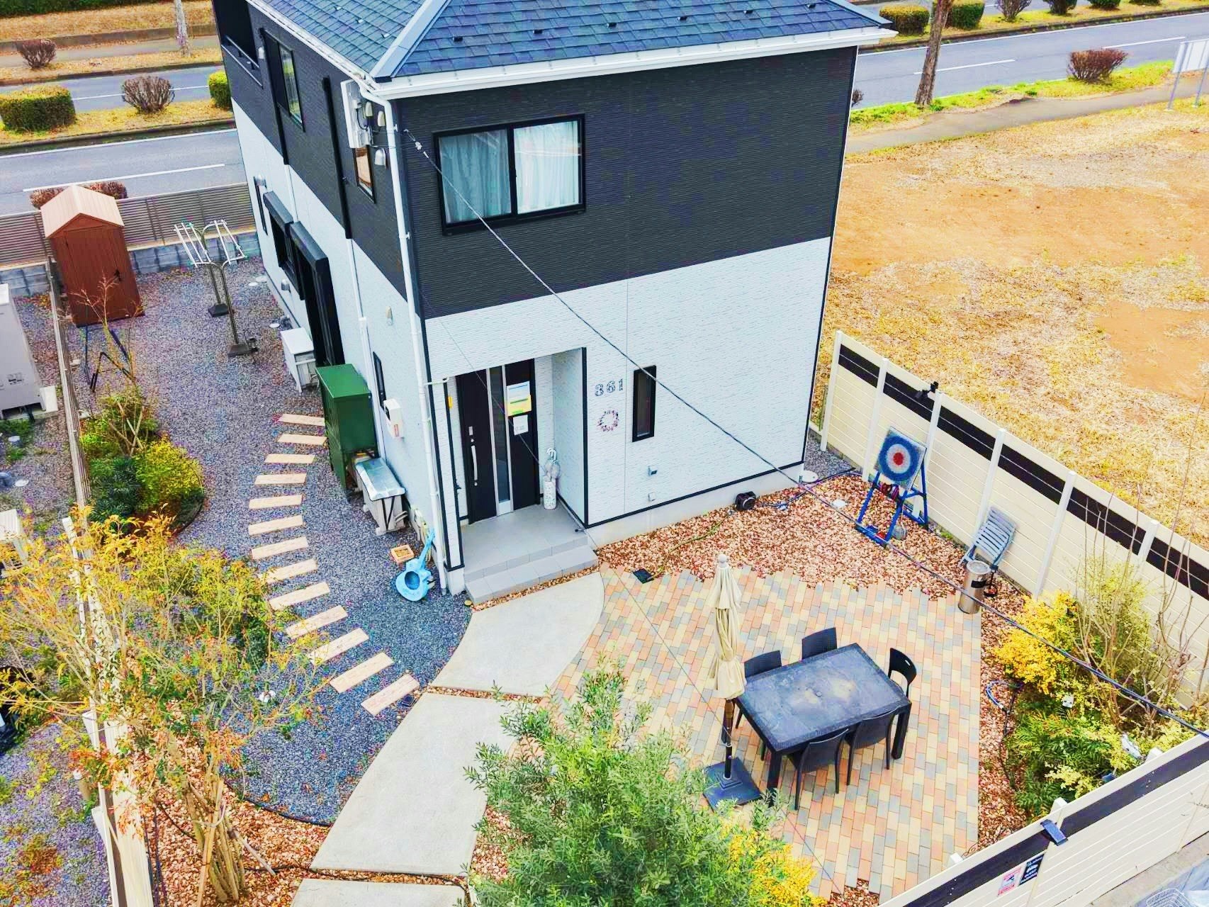 家族連れ等に最適な新築つくばガーデンハウス*一棟貸切チャオNo361*