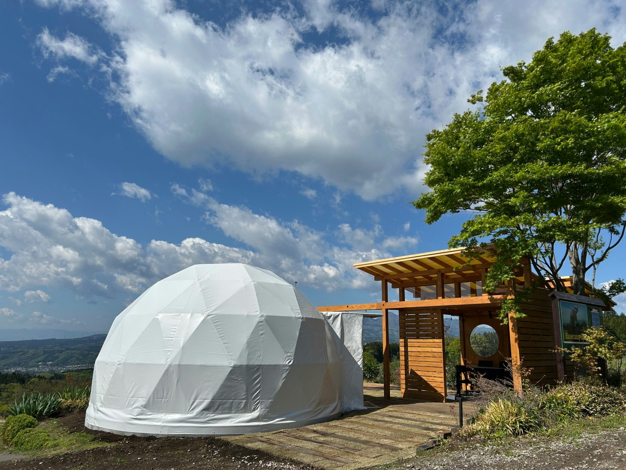 ドームBサイト【レギュラーシーズン】大人2名様から予約可。最大で大人3(もしくは大人2、子供2)名様