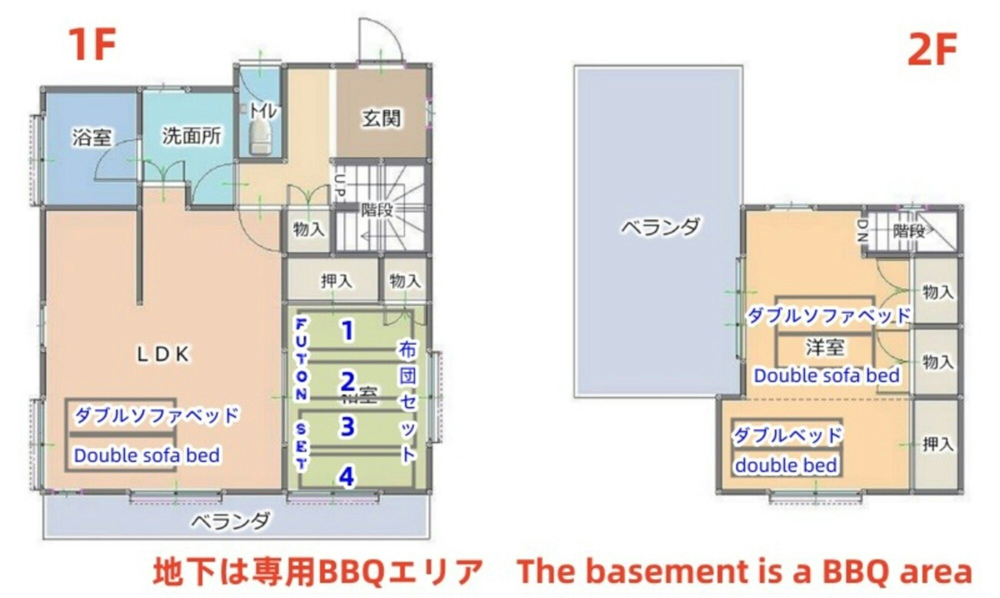 南箱根エリア定員8名まで家族向け ペット可雨に濡れず本格BBQ(焚き火)スペース&ホームシアタ堪能