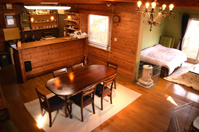 民宿笹森家 - 閑散期お値下げ中！【一棟貸切ログハウス】天然温泉  