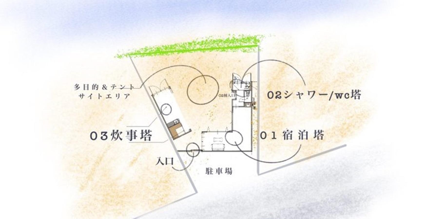 soraumitovilaアウトドアSTAY・基本プラン