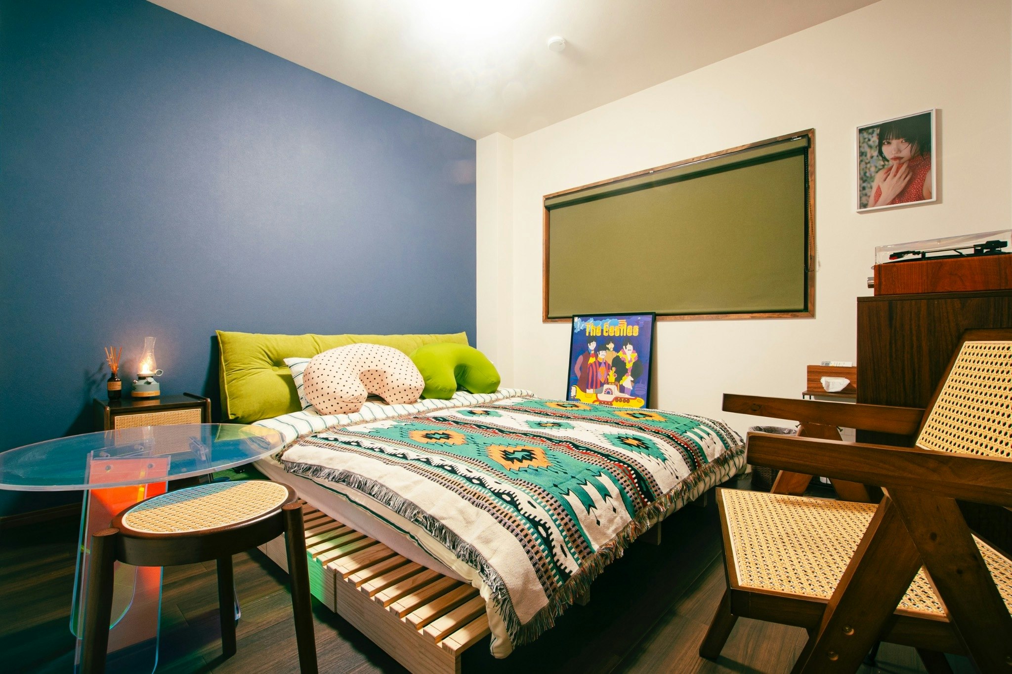 【リニューアルオープン】市街まで徒歩5分と好アクセス!カップルにおすすめ!クイーンベッドで快適!