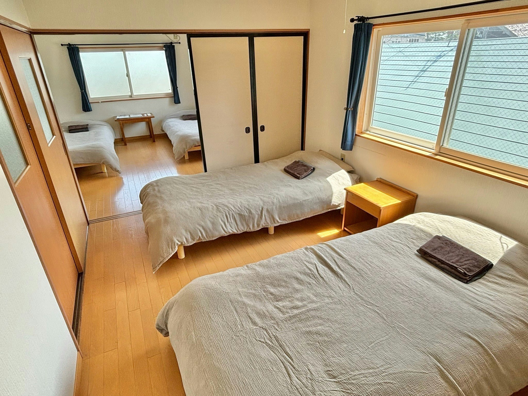 2人部屋x2(4名様まで対応)