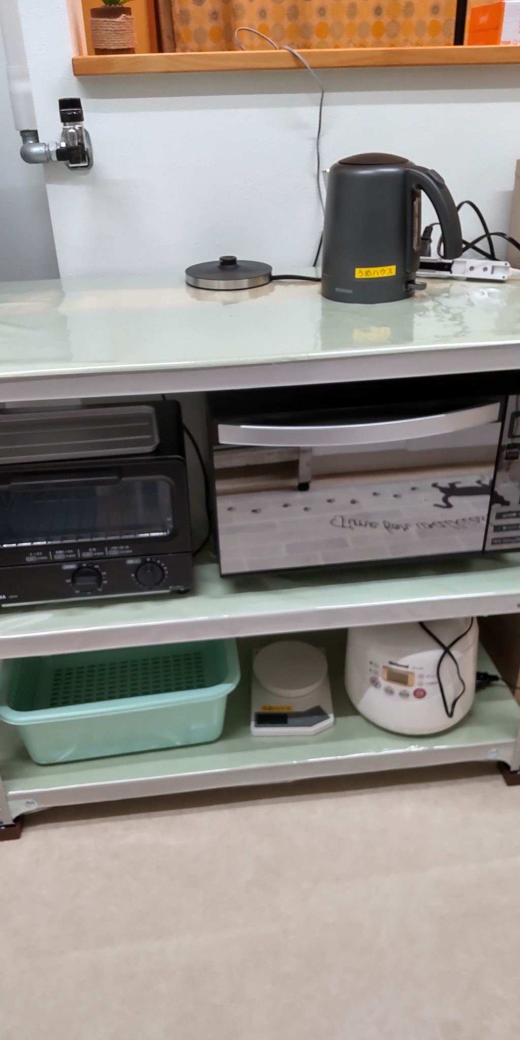 ワンちゃんと泊まれる宿です「うめハウス」平屋でオープンスペースの使い勝手の良い宿です。 