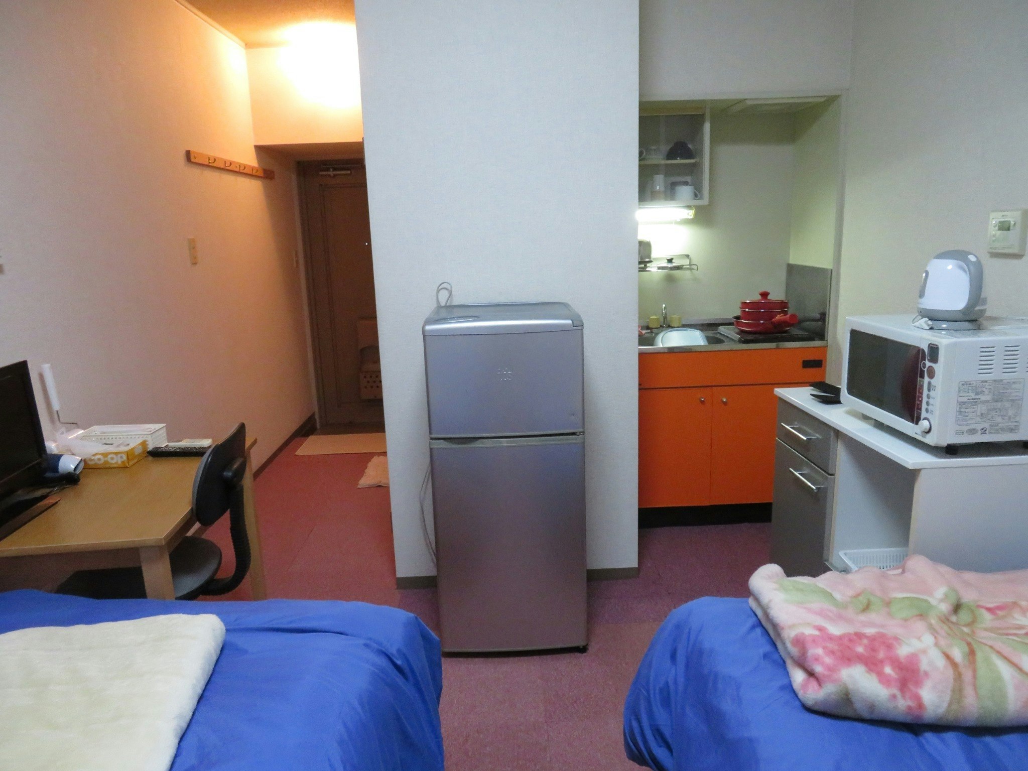 ツインルーム 定員2名 ゲストハウスベルエール小方 Vacation Rentals  南棟103