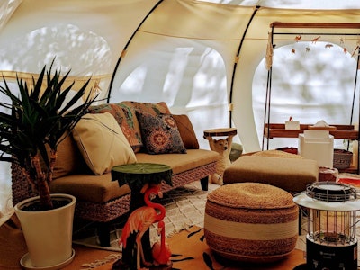 Roots猪苗代 Lake Area - 【ロータスベルテント】素泊まり（定員：3名