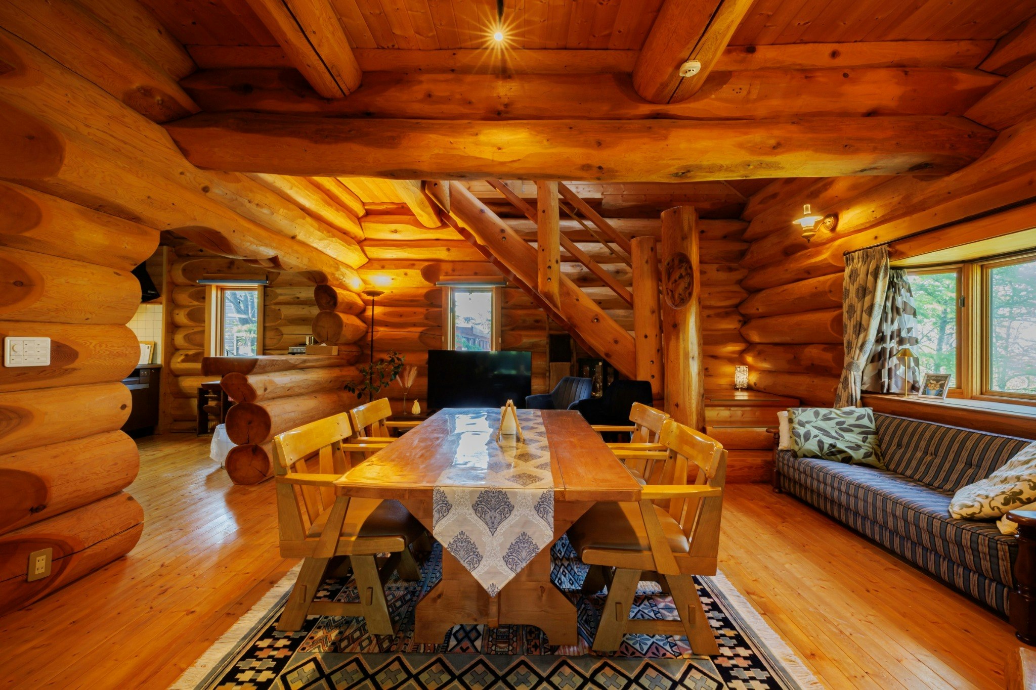 ZAO LOG HOUSE - 宮城蔵王のまるまる貸切ログハウス 最大9名 - ガイアリゾート