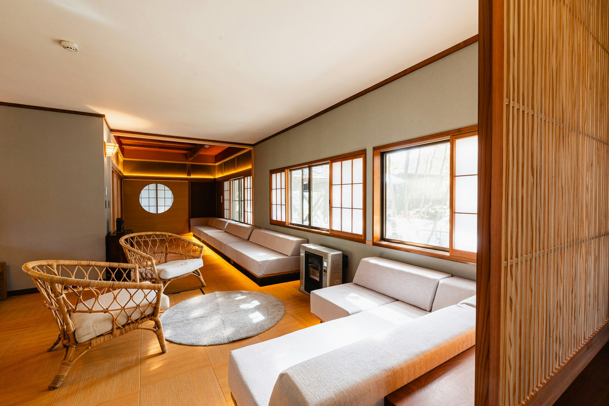 一刻館 お部屋で源泉かけ流しの檜風呂!貸別荘 - 蔵王山水苑 - ガイアリゾート