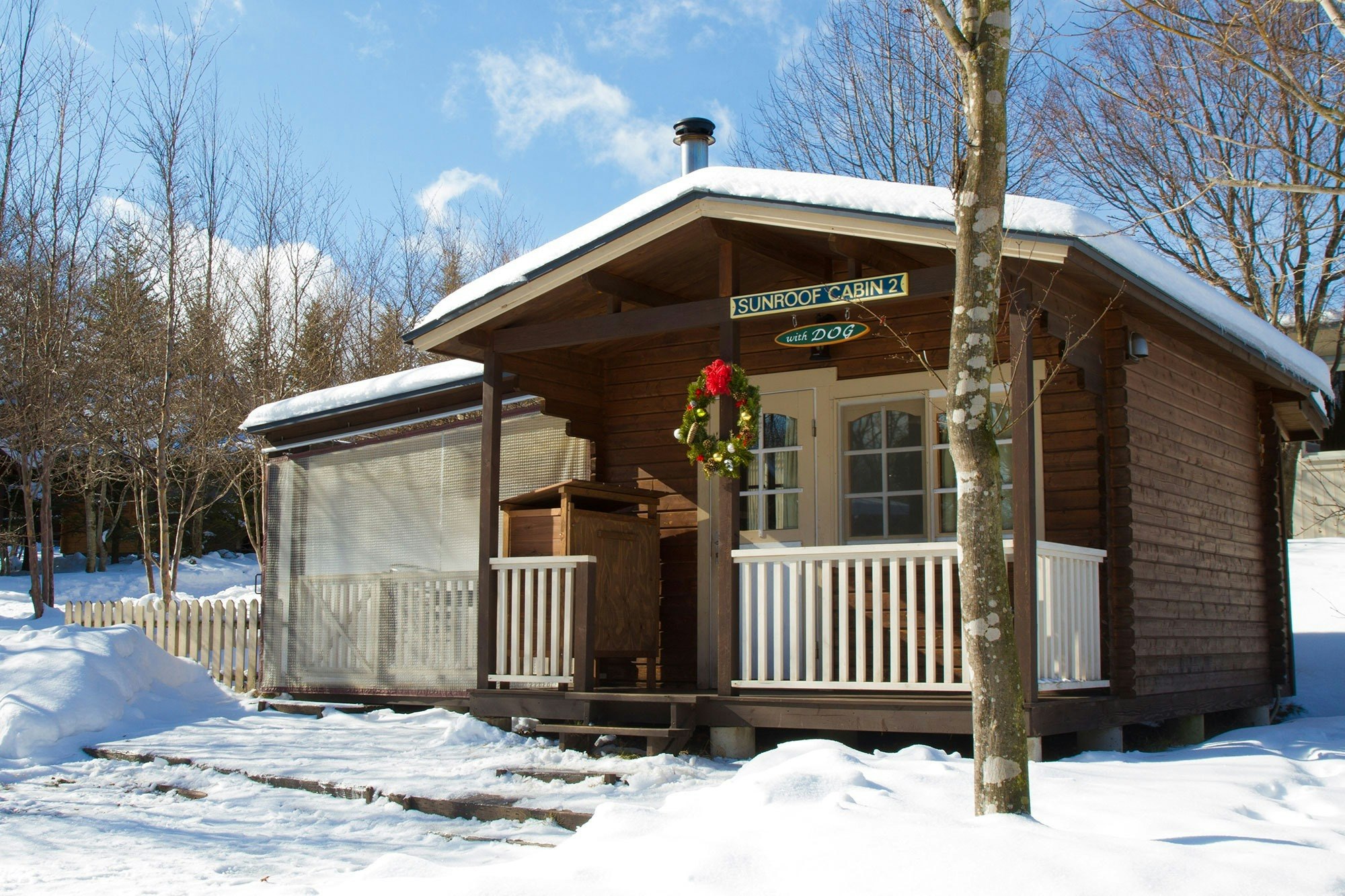 サンルーフキャビン with dog