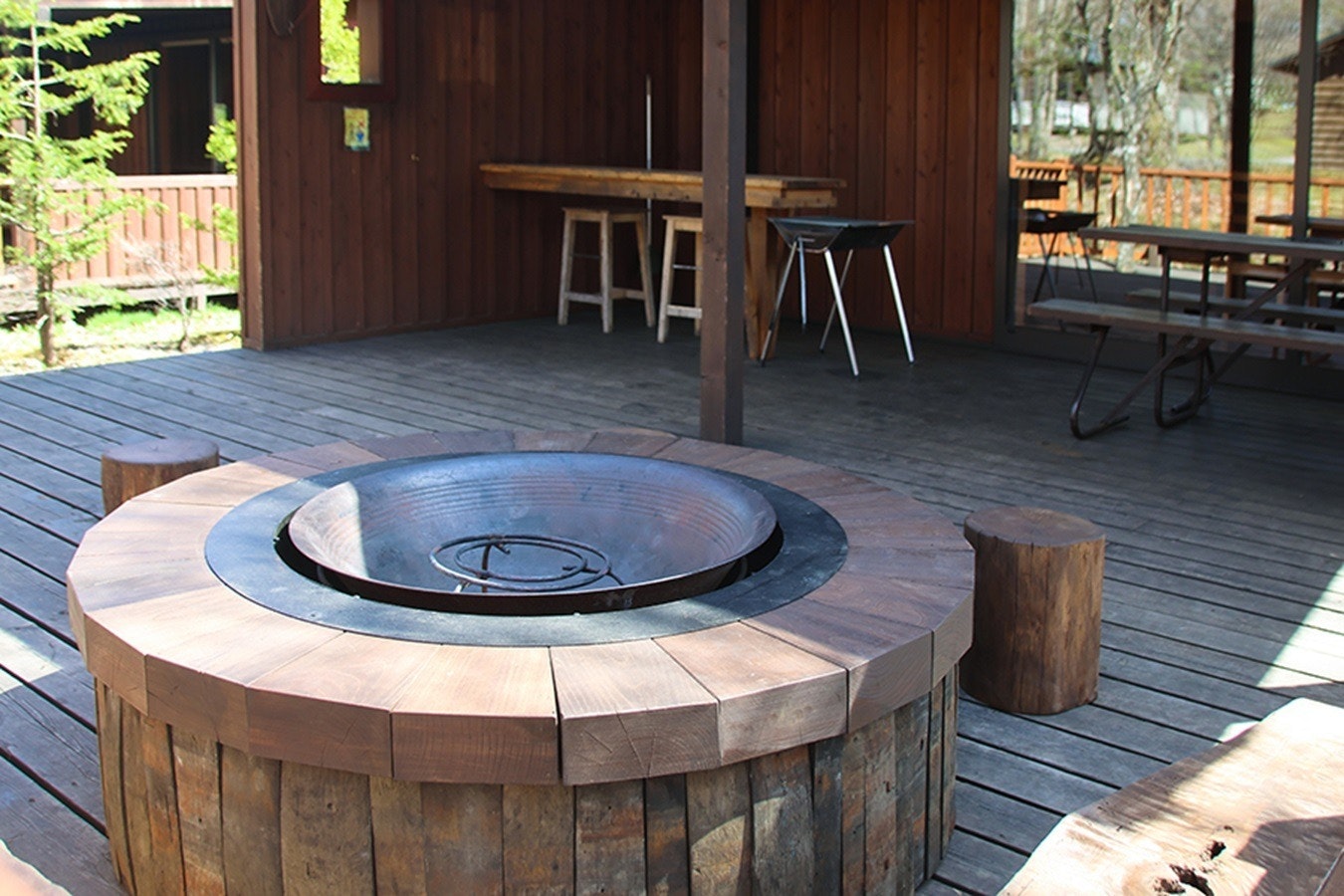 1-7 ファイヤーテラスコテージ⛄️