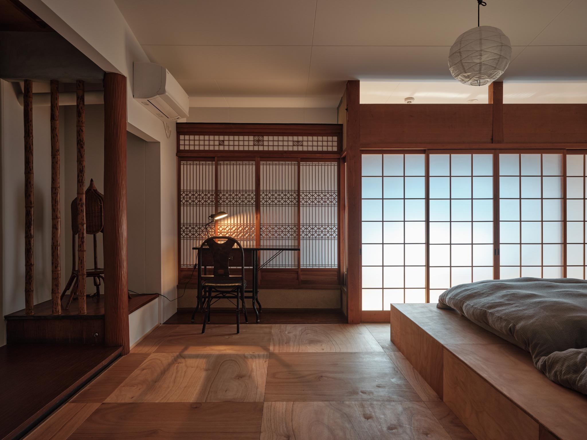 竹の部屋