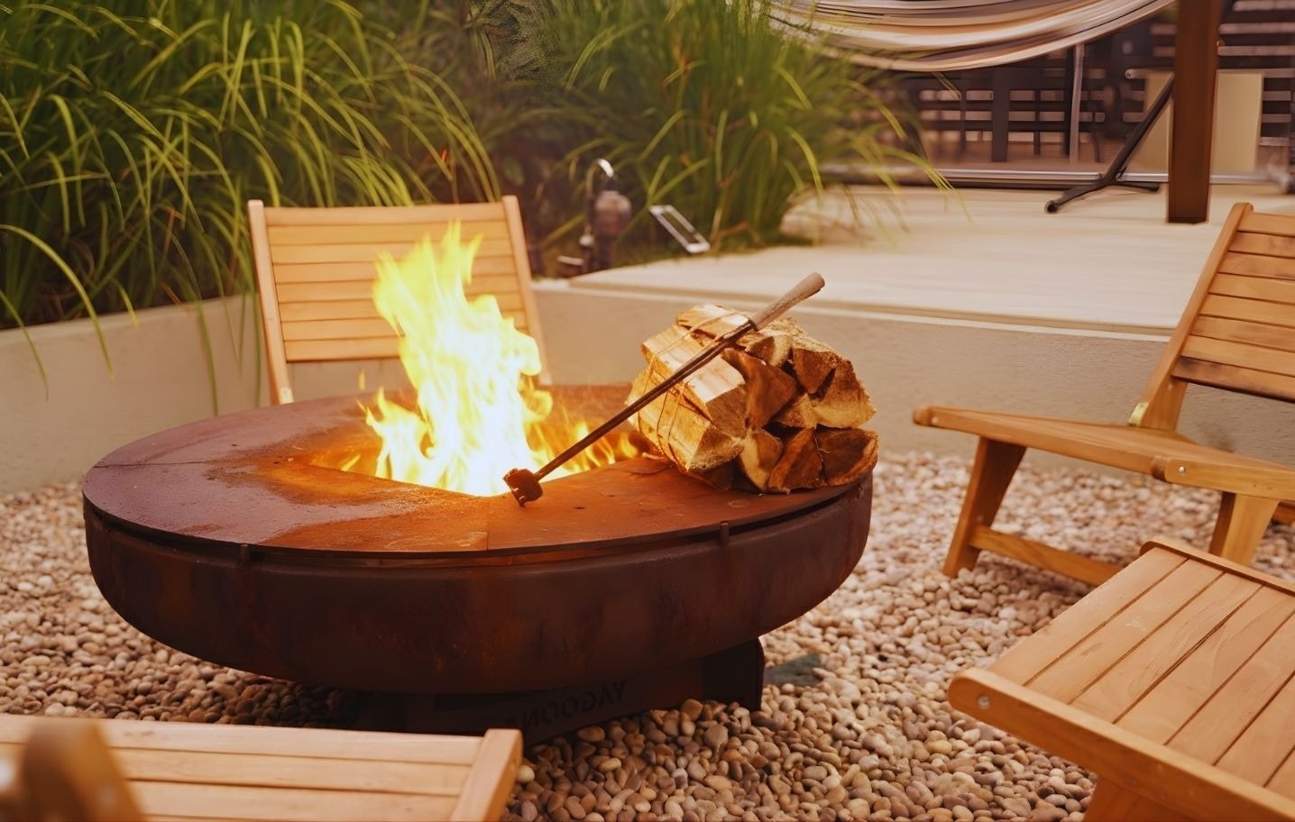 寝室3部屋完備【温水プール&専用サウナ&防風暖房付BBQ】完全貸切プライベートヴィラ