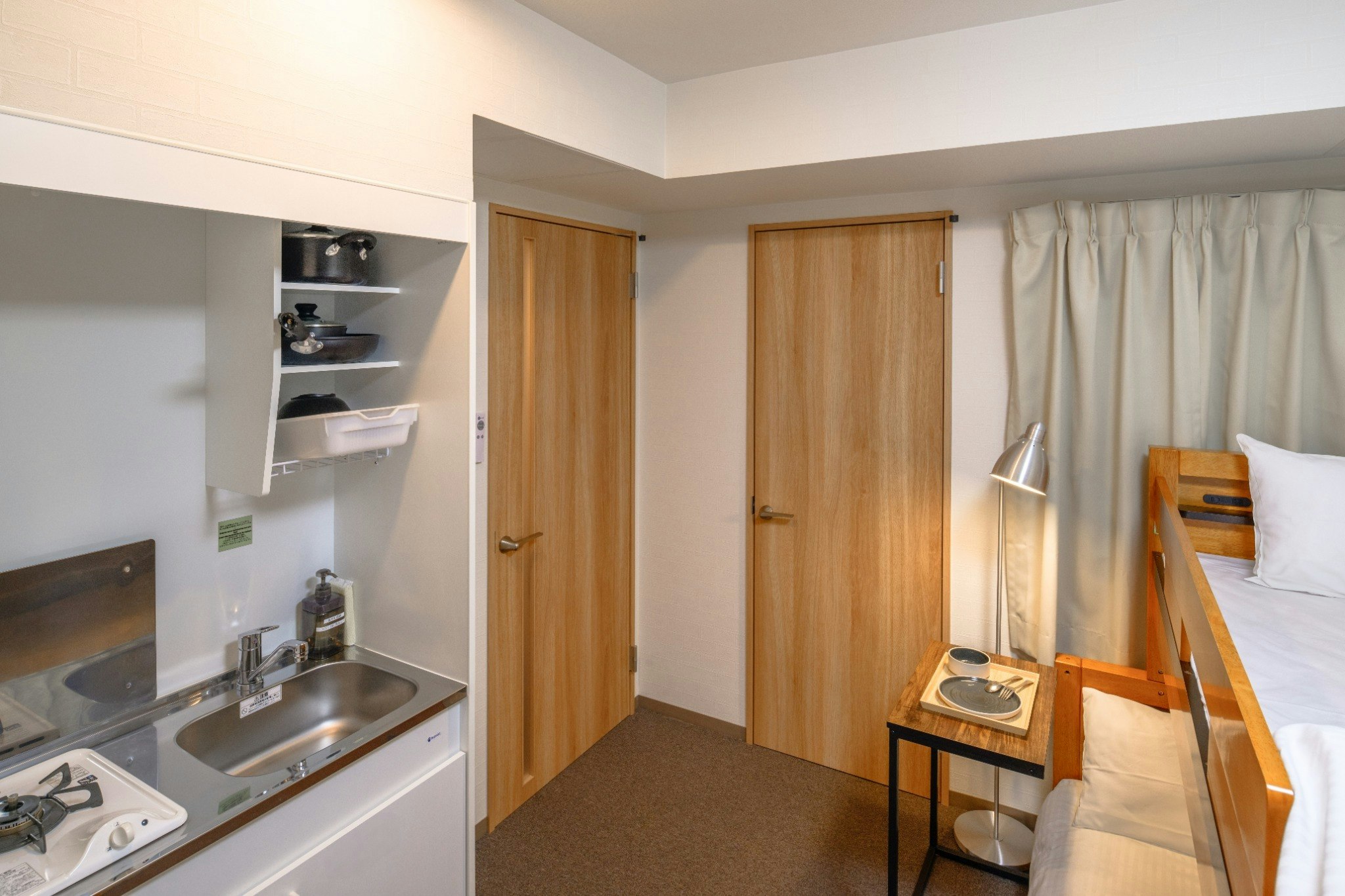 【RHSU-A】 すすきの駅から徒歩5分!2段ベッドのユニークなお部屋♪