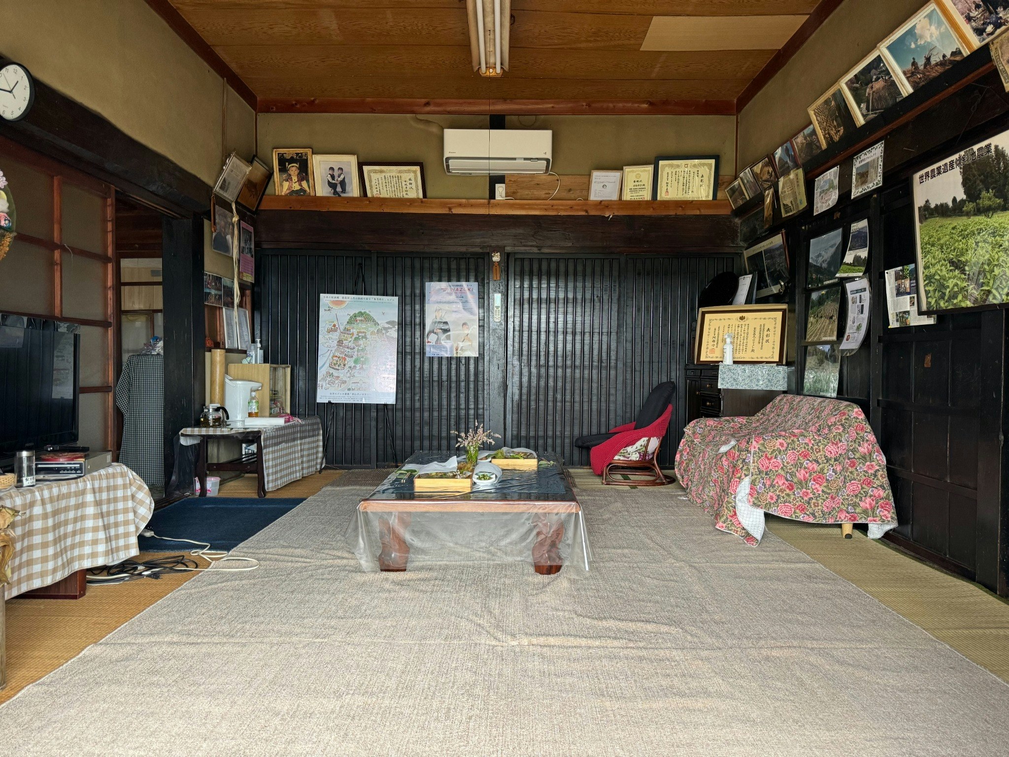 霊峰剣山の北側 日本の原風景 田舎暮らし リトリート 家賀乃里 古城