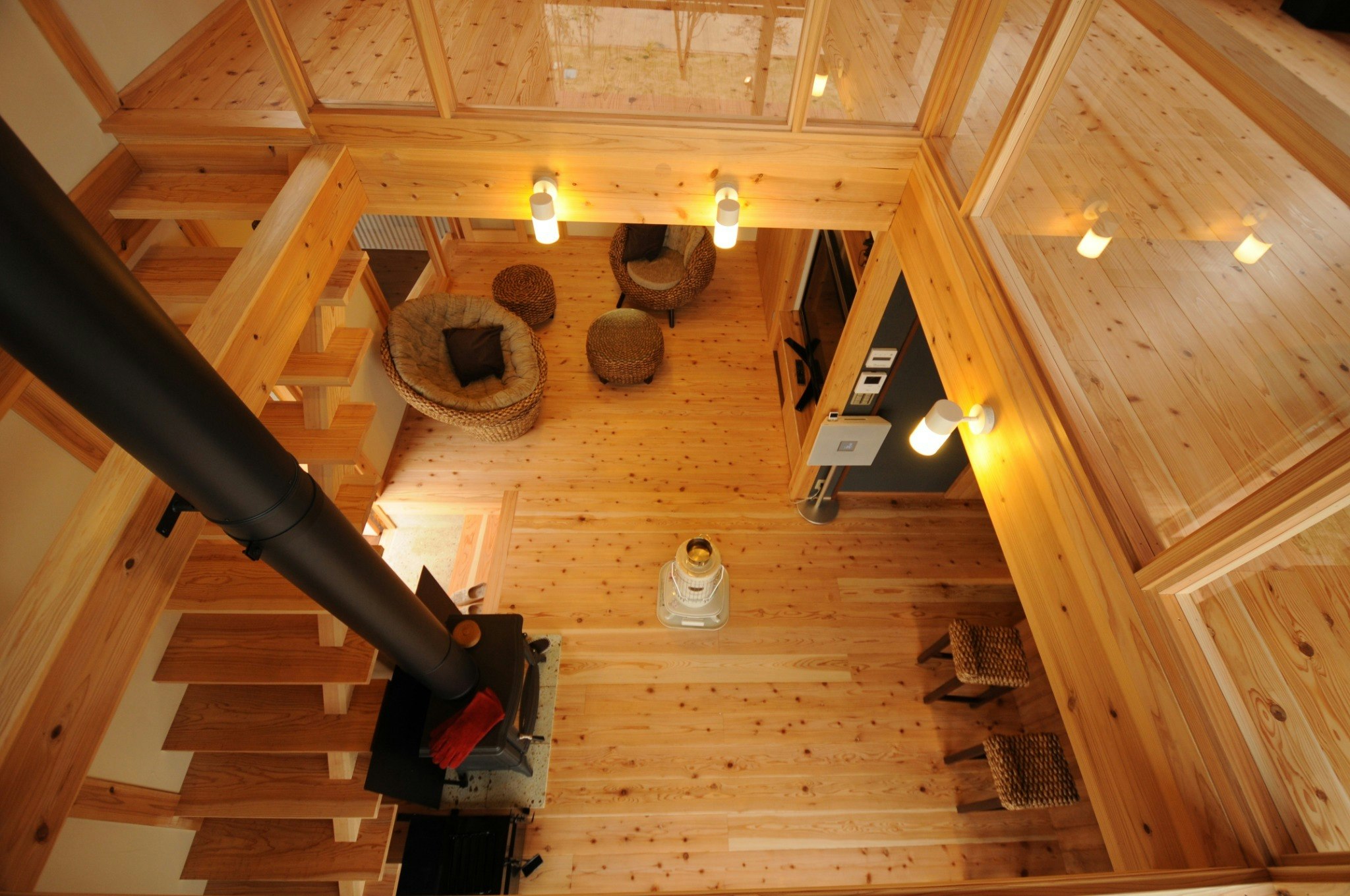 阿蘇西原にあるログハウス「木の香の家」 / 空港アクセスが良好 /  キッチン完備 / 駐車場無料