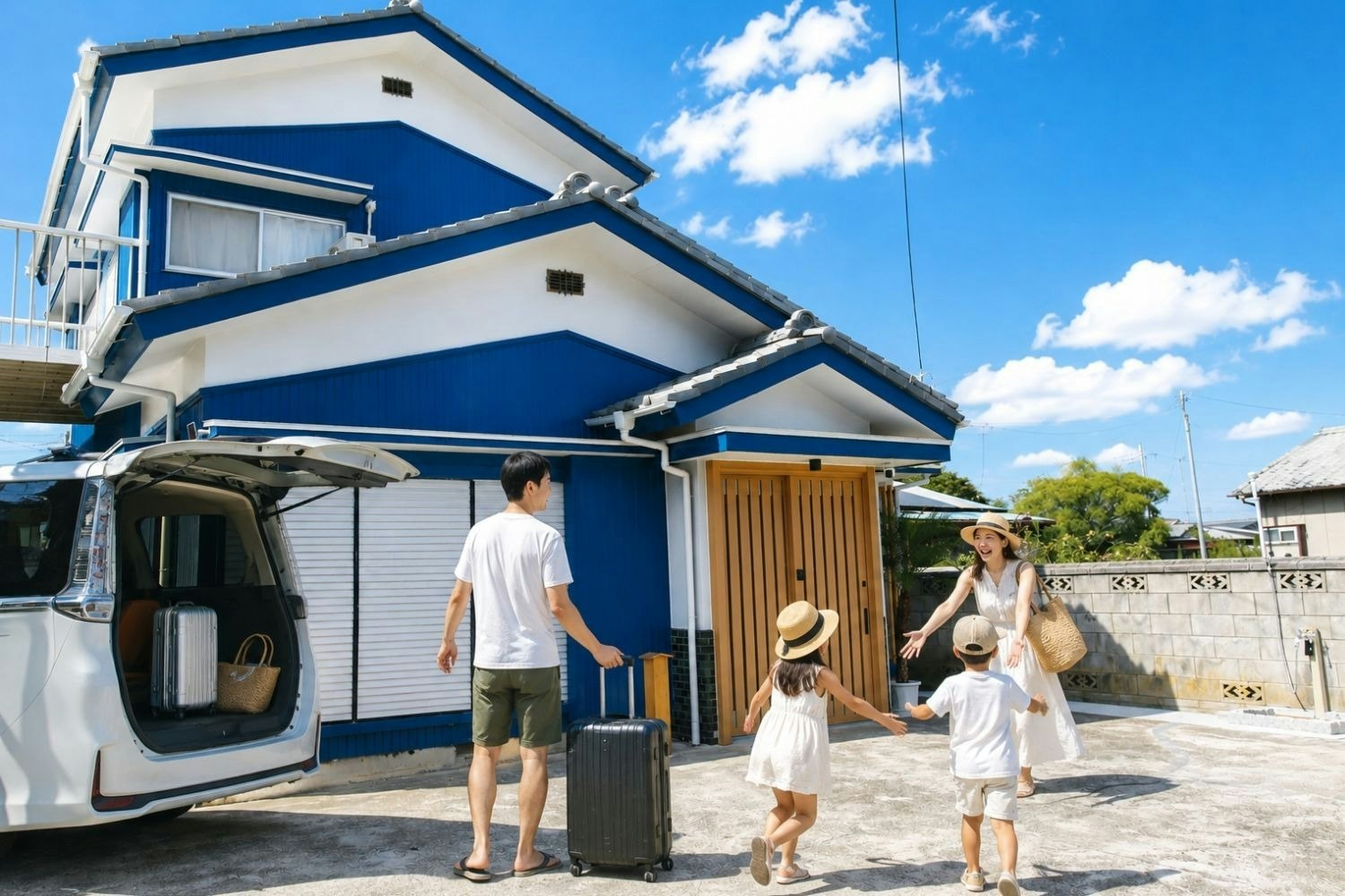 九十九里浜3分!BBQ器具無料貸し出し・1日1組限定の貸別荘!3LDK+お庭 無料駐車場3台分