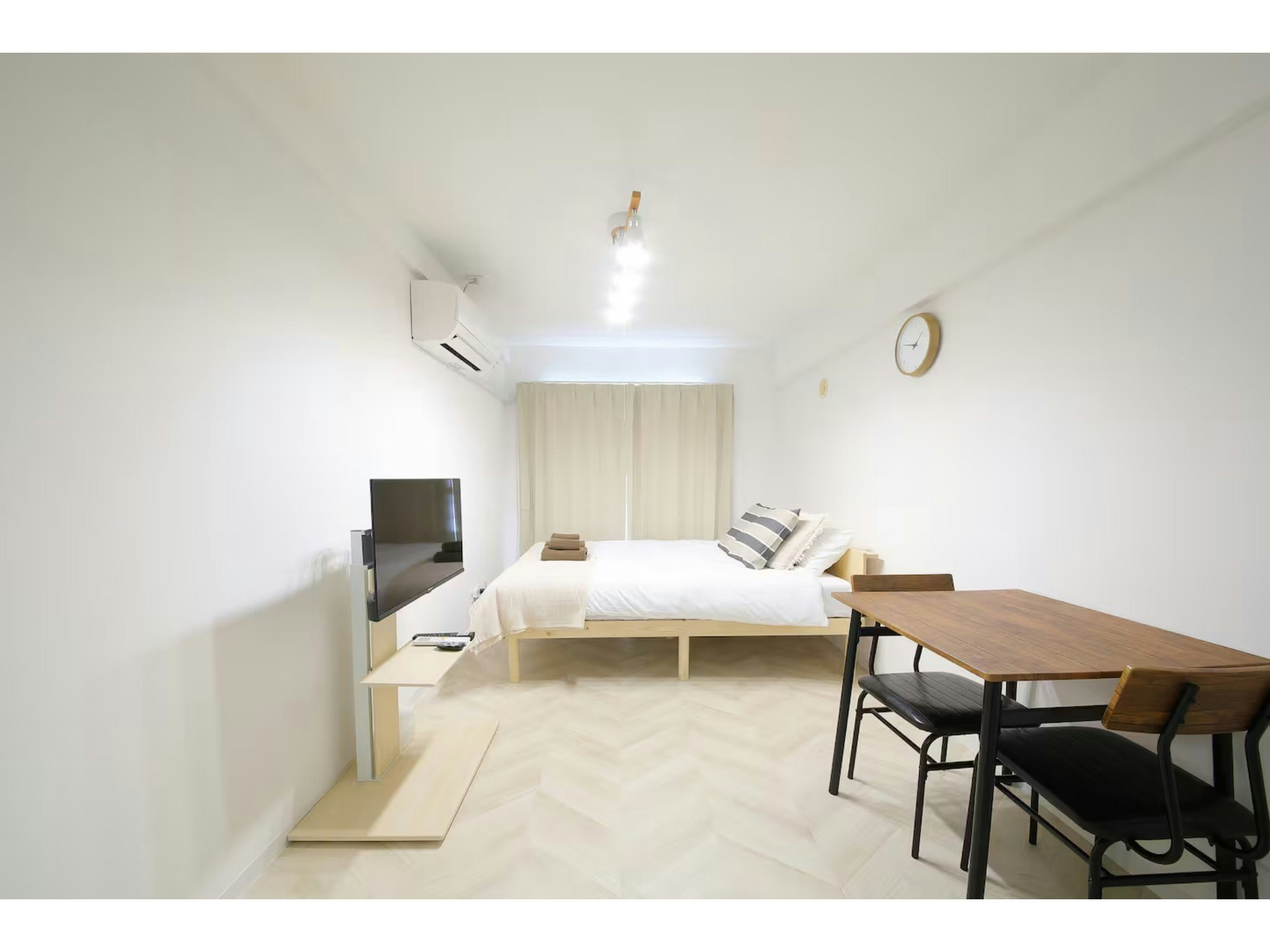 【407】New|学園前駅徒歩5分!さっぽろ駅直通14分|すすきの徒歩圏内|コンパクトで清潔な1室