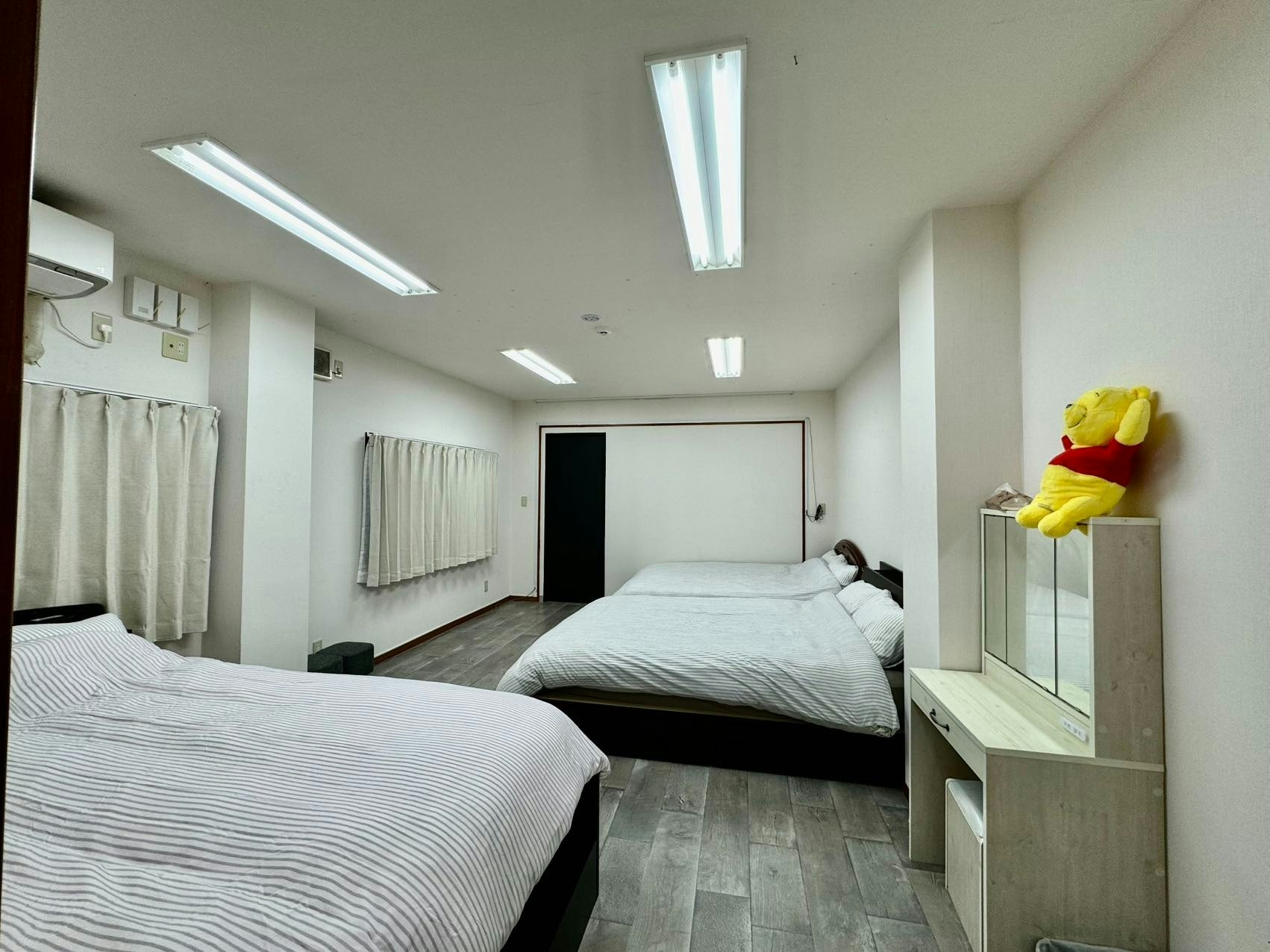 6人宿泊可能/大山駅徒歩5分/Wi-Fi、冷蔵庫、電子レンジ完備/空港間有料送迎/荷物お預け可能