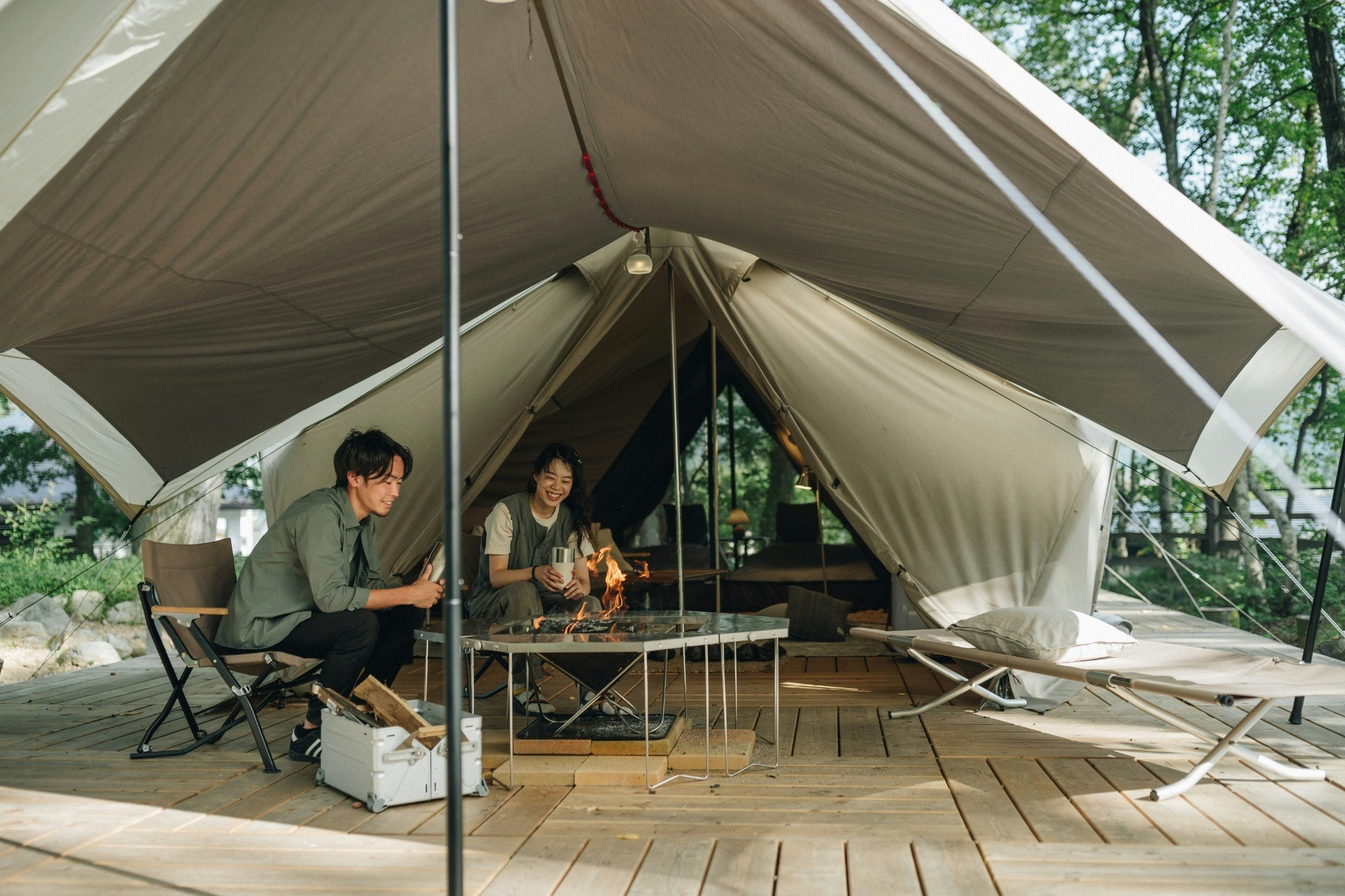 Tent Suite Glamberg(素泊まり)~快適なプライベートスイート~